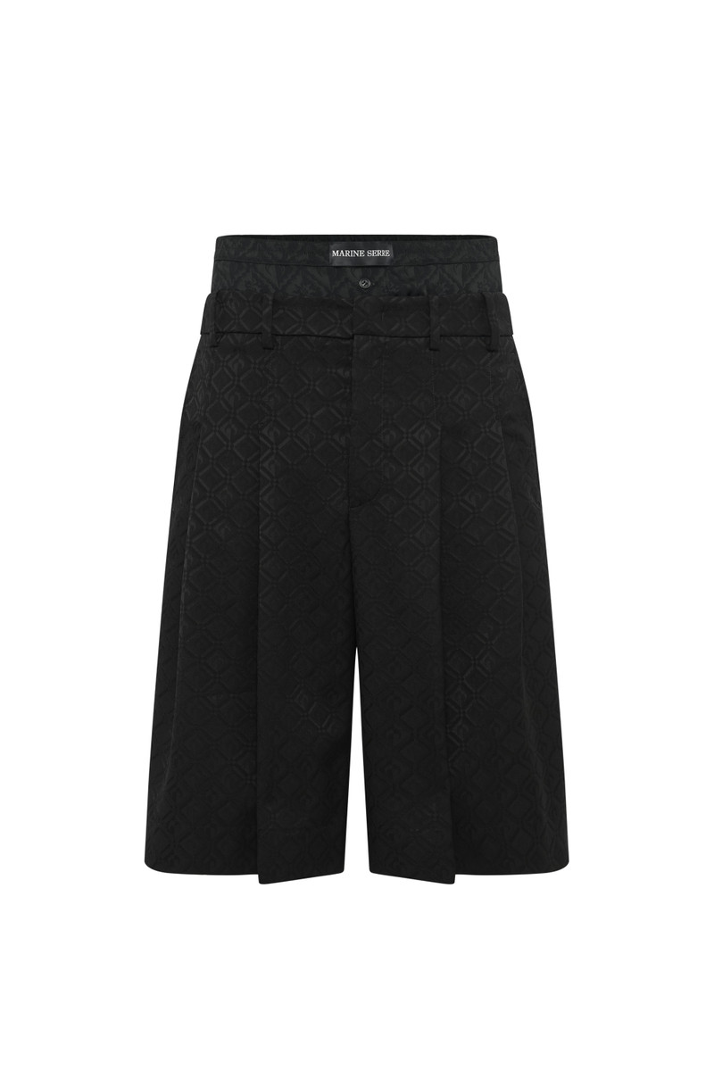 Moon Diamond Jacquard Tailoring Shorts 1
