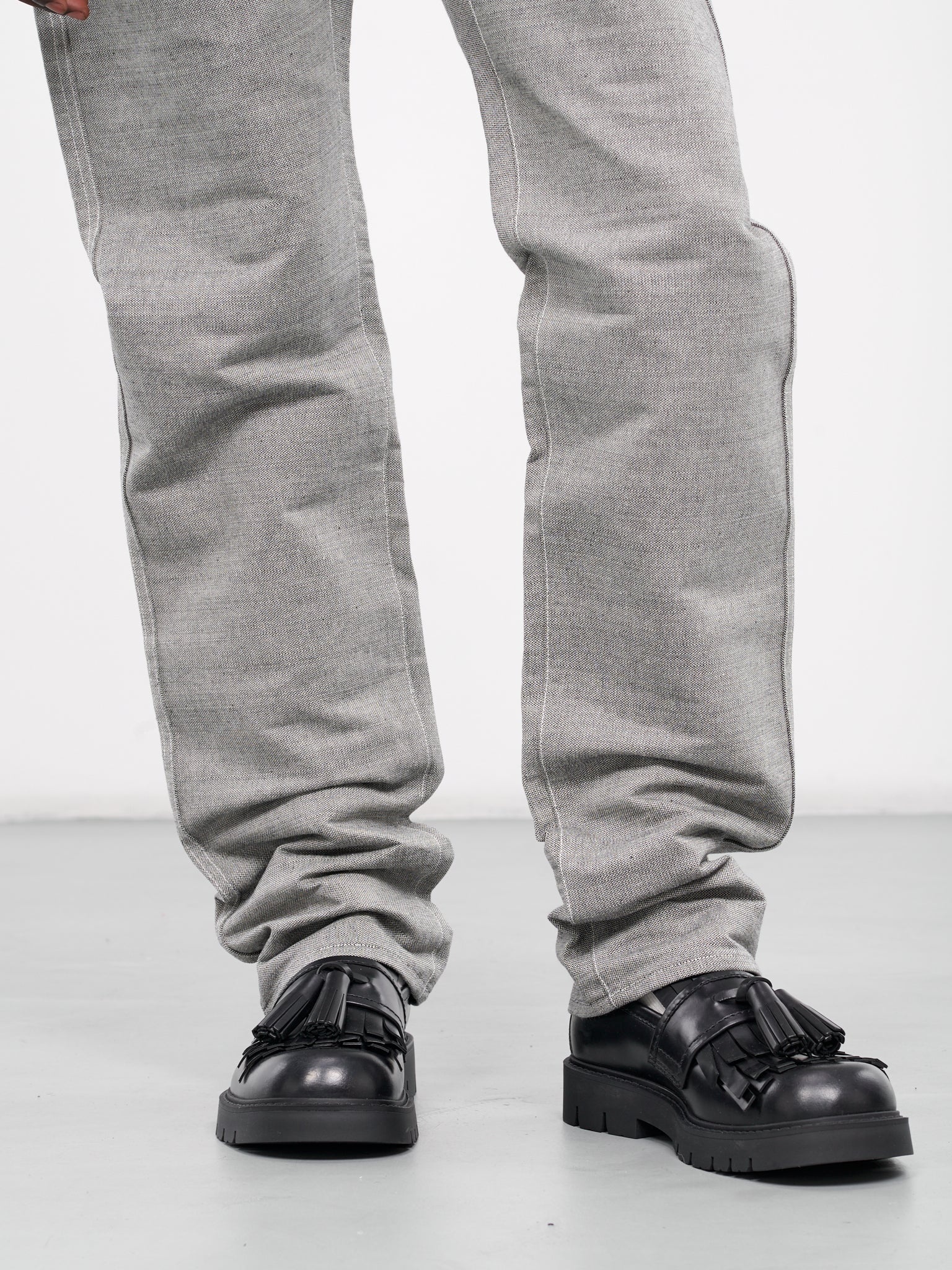 Mélange Five Pocket Trousers - 4