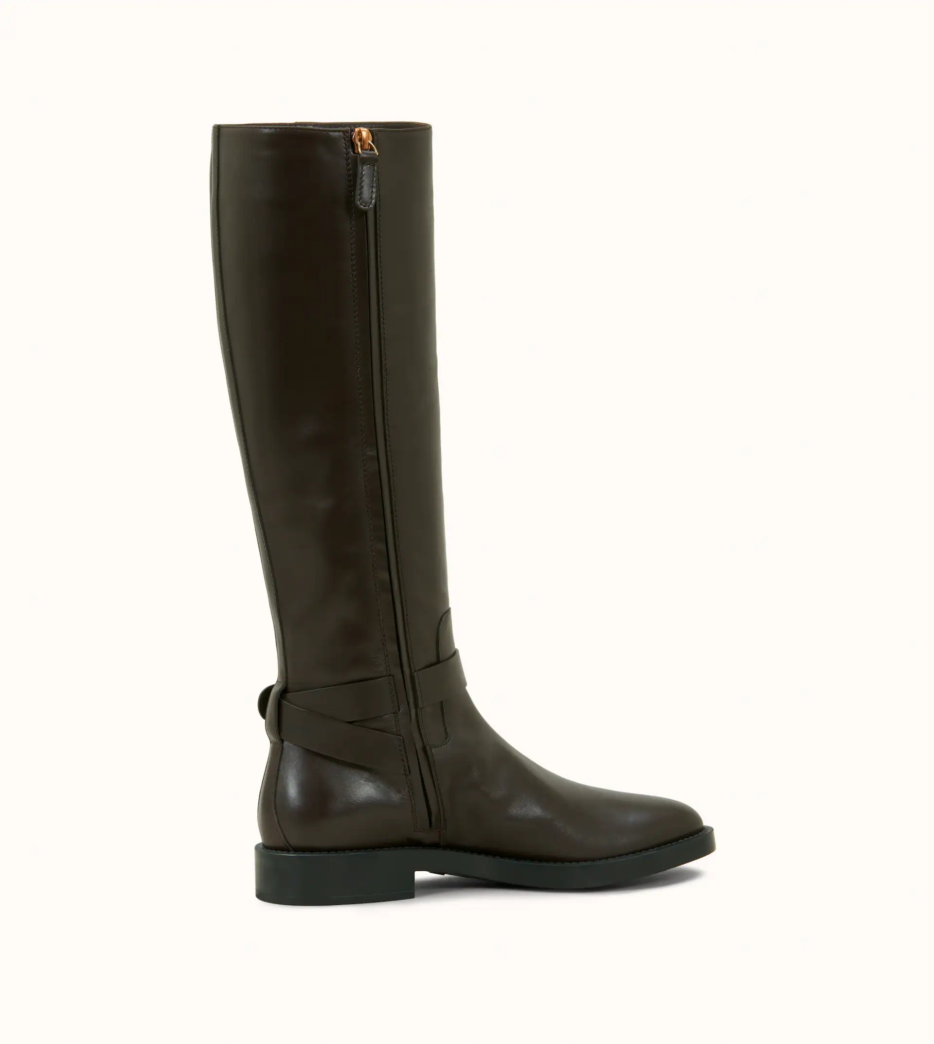 TIMELESS BOOTS IN LEATHER - BROWN - 4