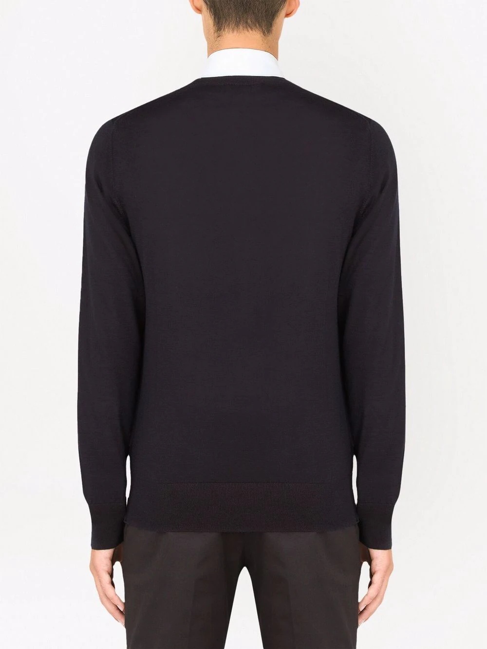 crewneck cashmere jumper - 4