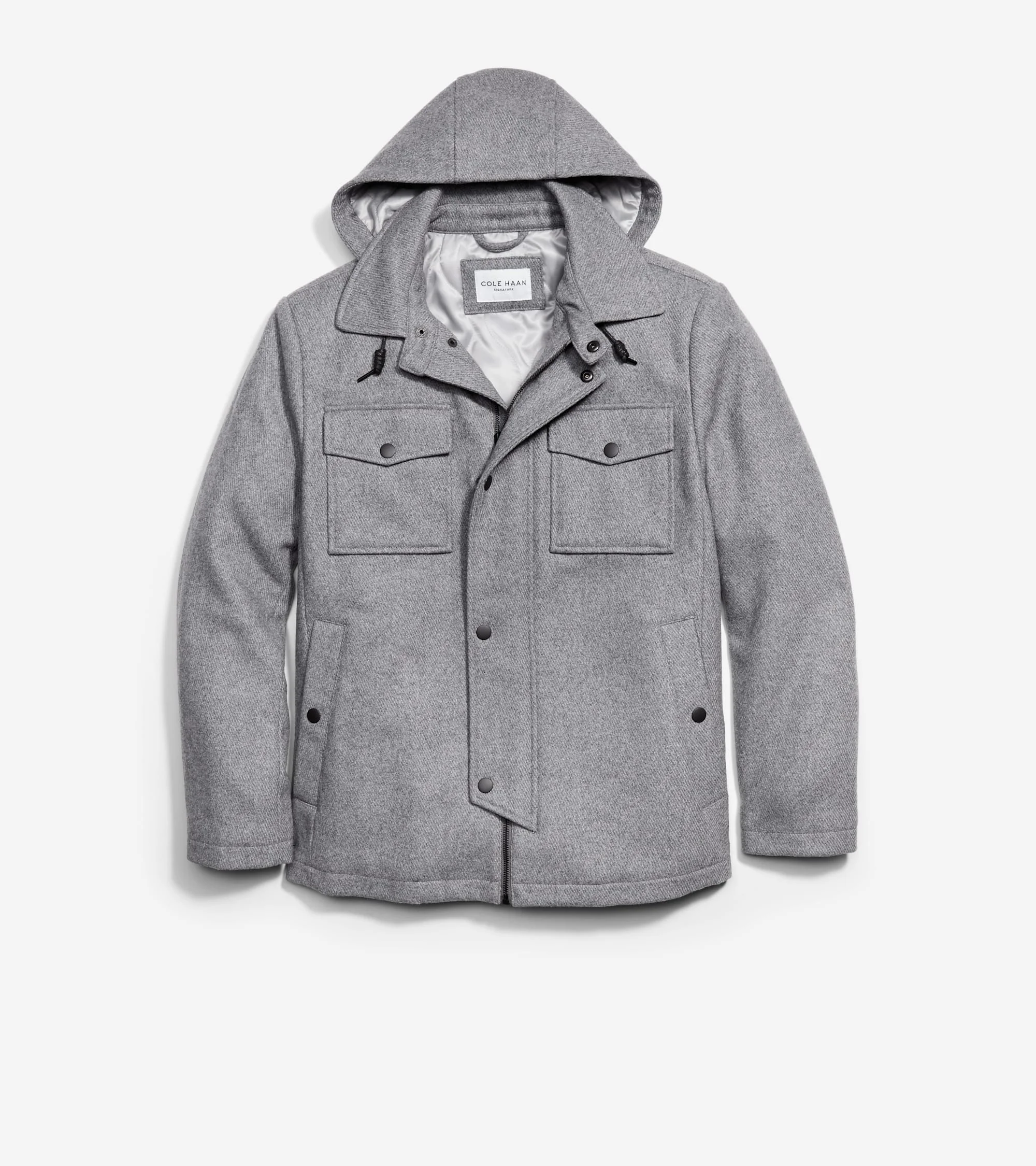 Men's Wool Twill Field Jacket - 1