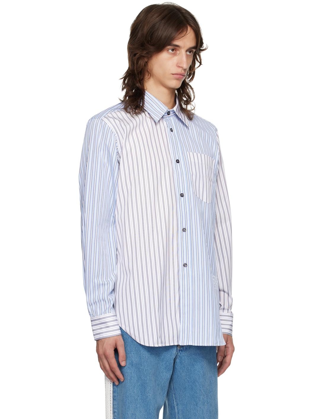 Blue & White Majesty Shirt - 2