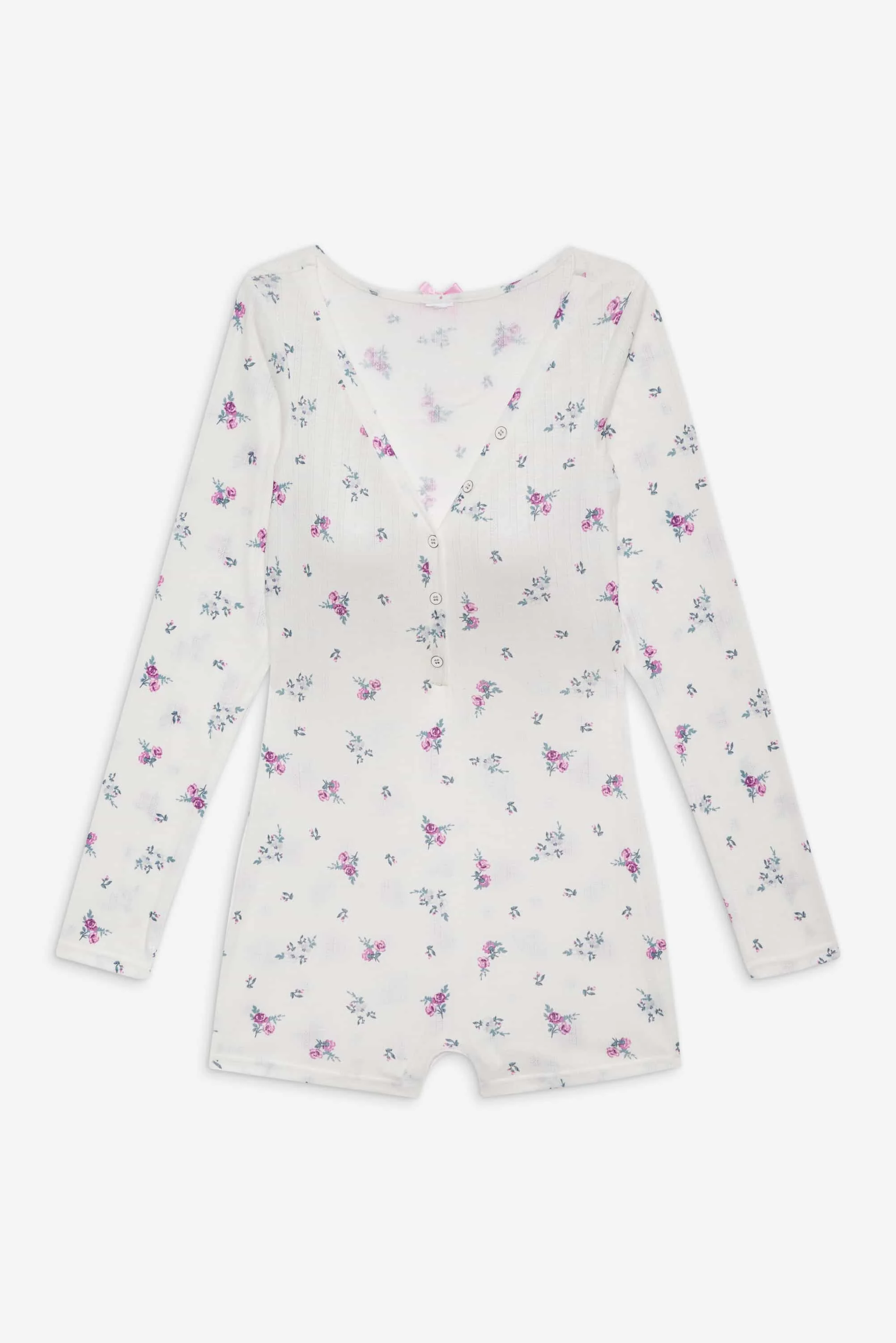 Pointelle Onesie - 1