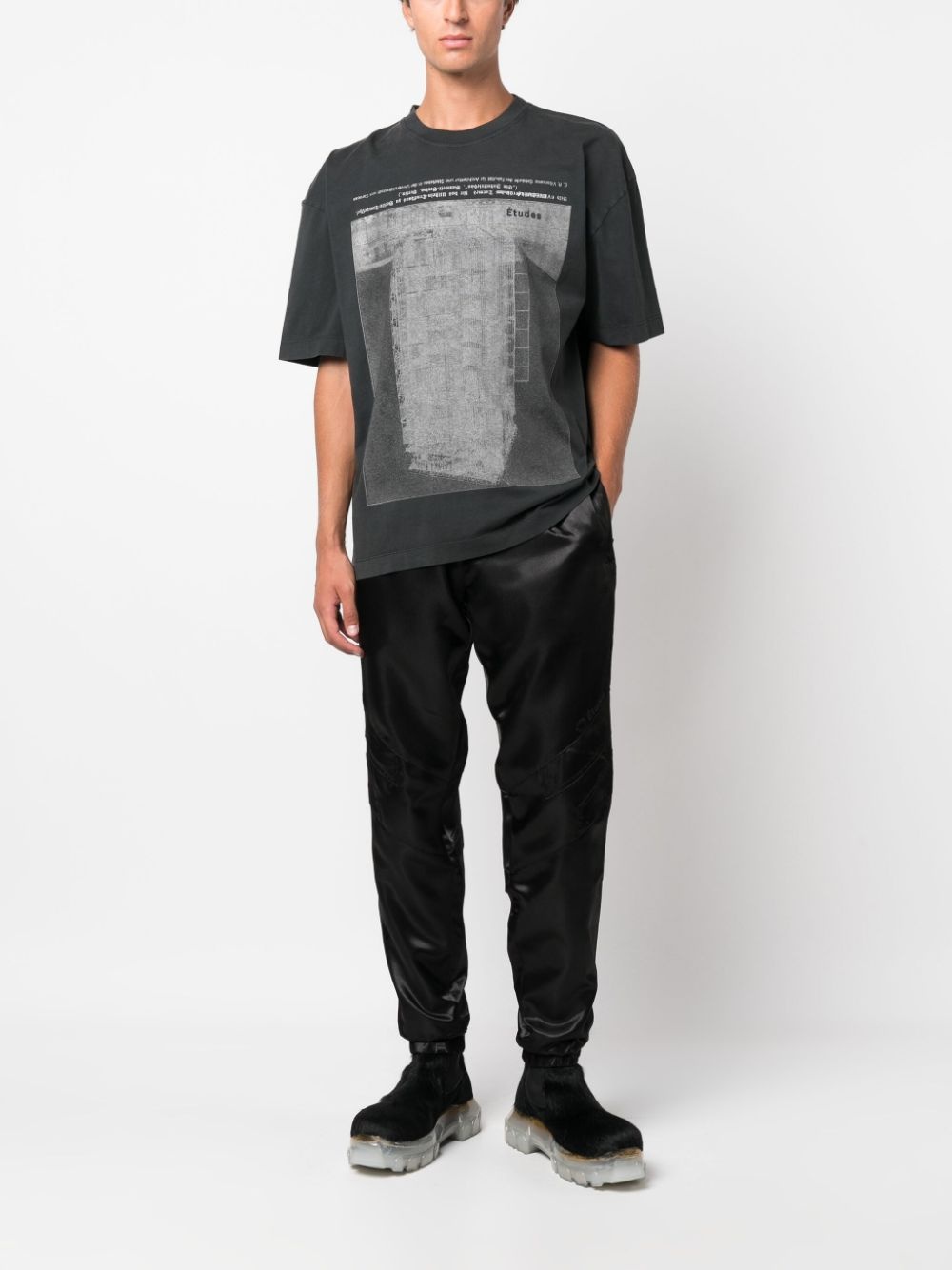 Tour satin-finish trousers - 2
