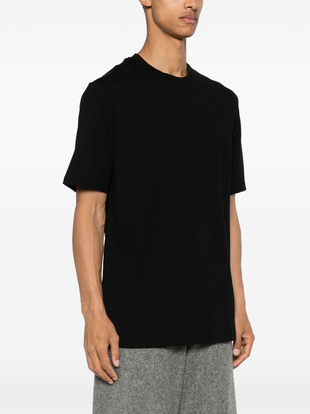 logo-print cotton T-shirt - 4