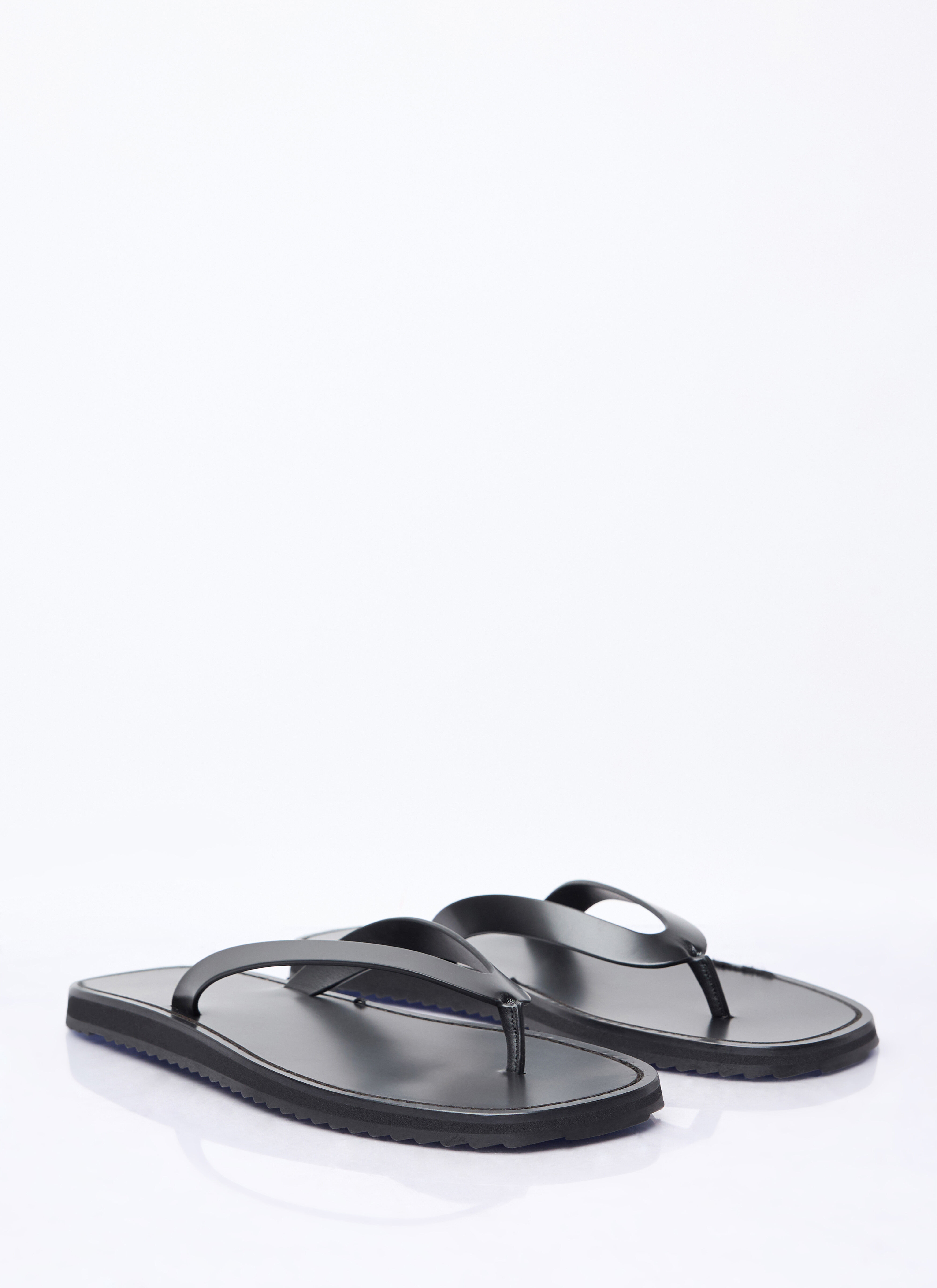City Leather Slides - 3
