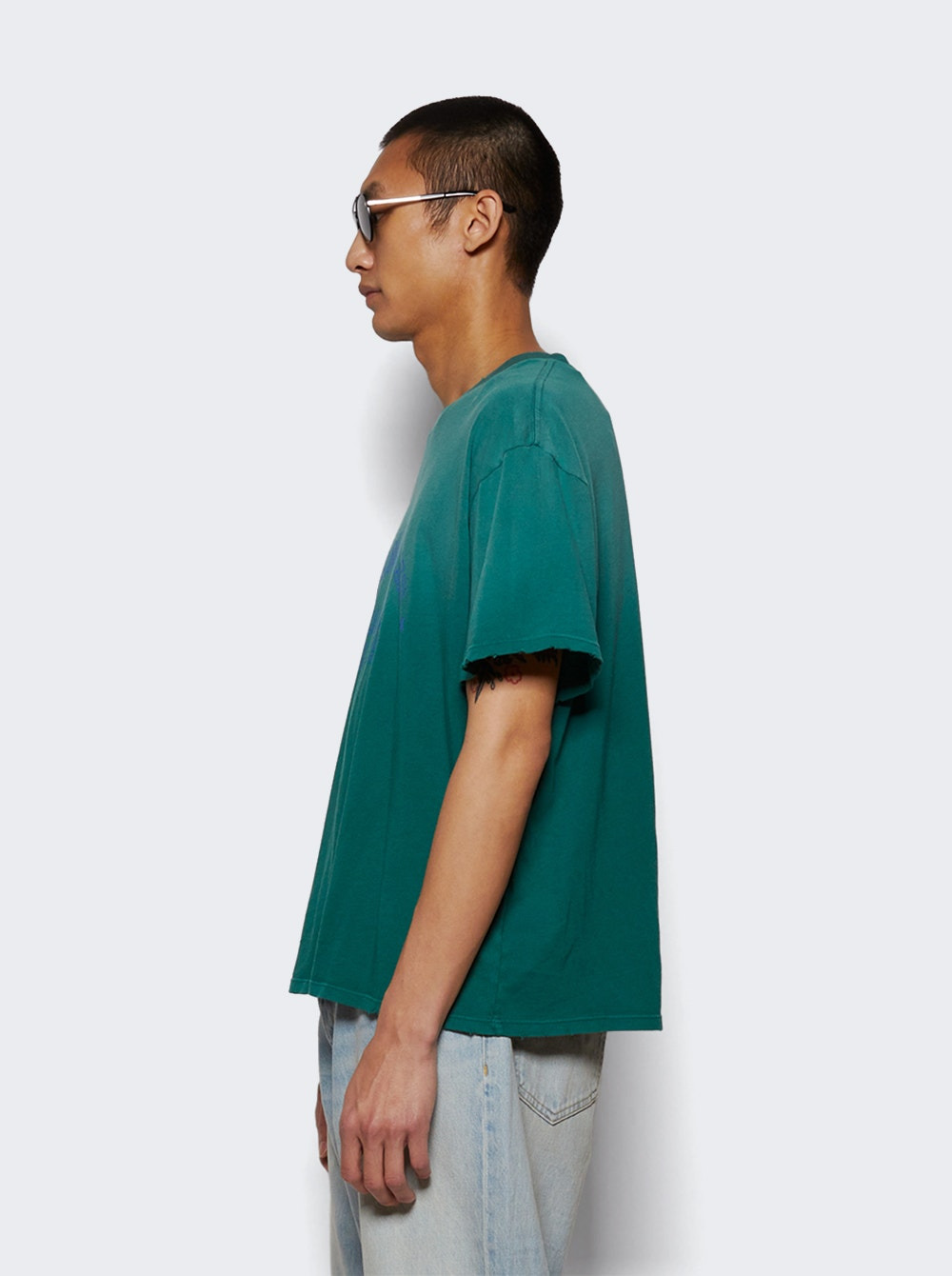 Summerland All Stars Boxy Tee Worn Green - 3
