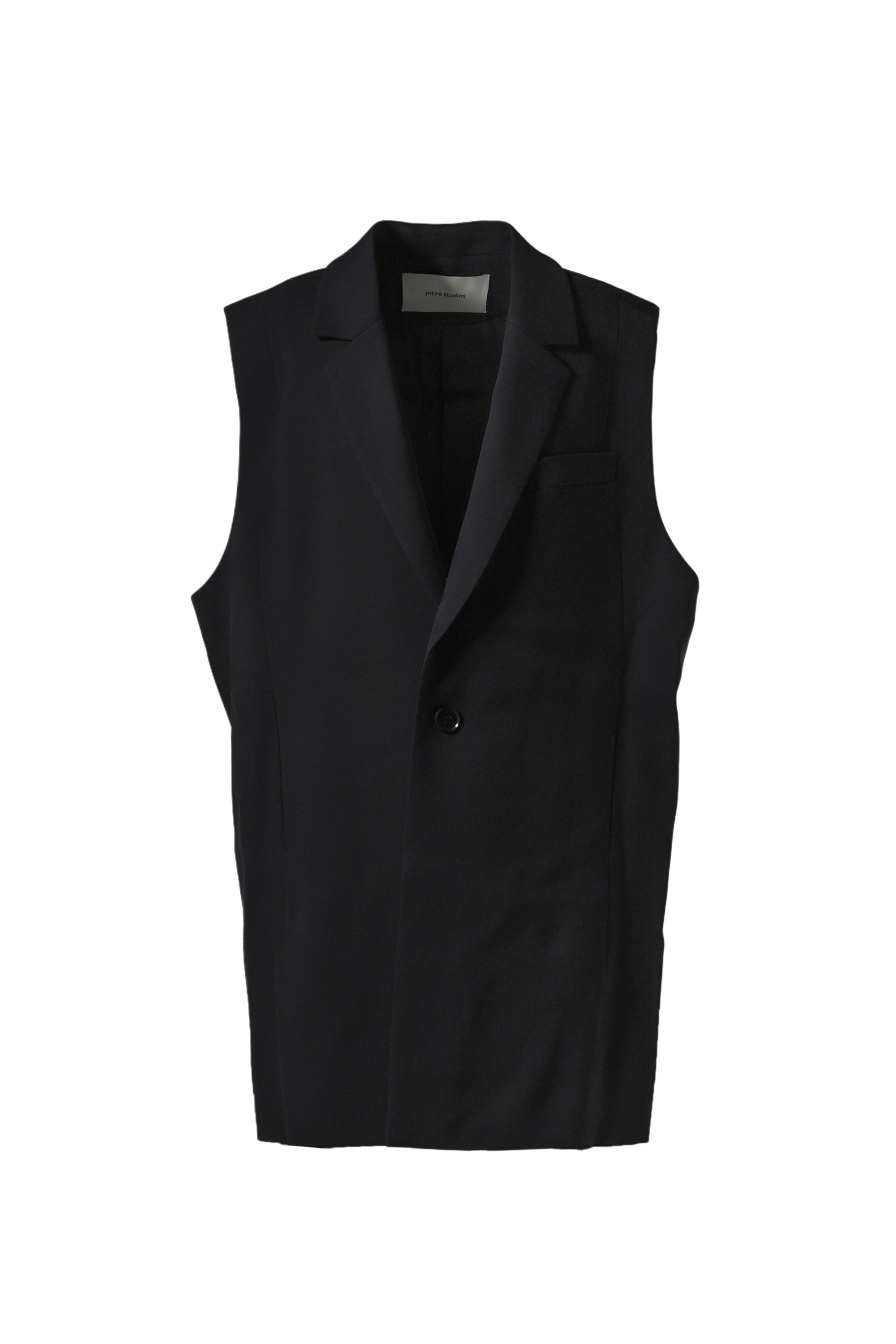 PLATEAU VEST BLACK WOOL / BLK WOOL - 5