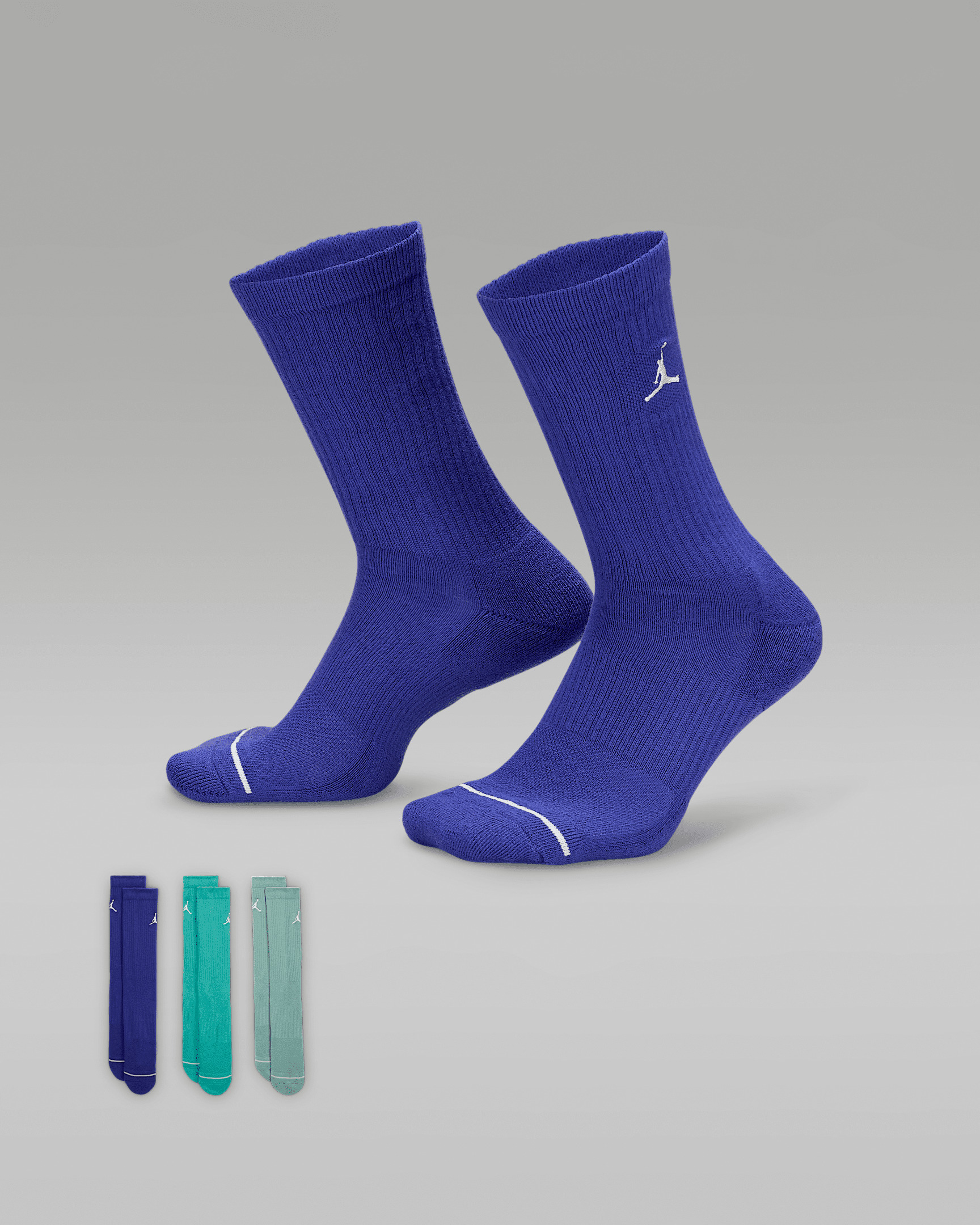 Jordan Everyday Crew Socks (3 pairs) - 1