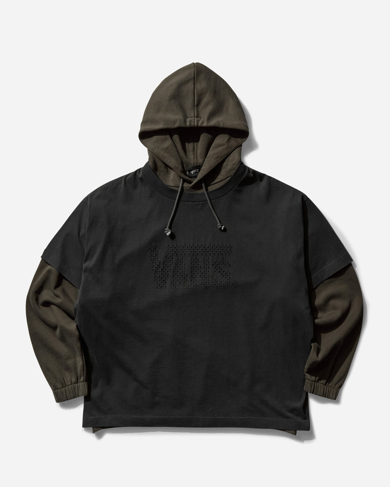 Act of Disagreement Lasered Hoodie Washed Black 1