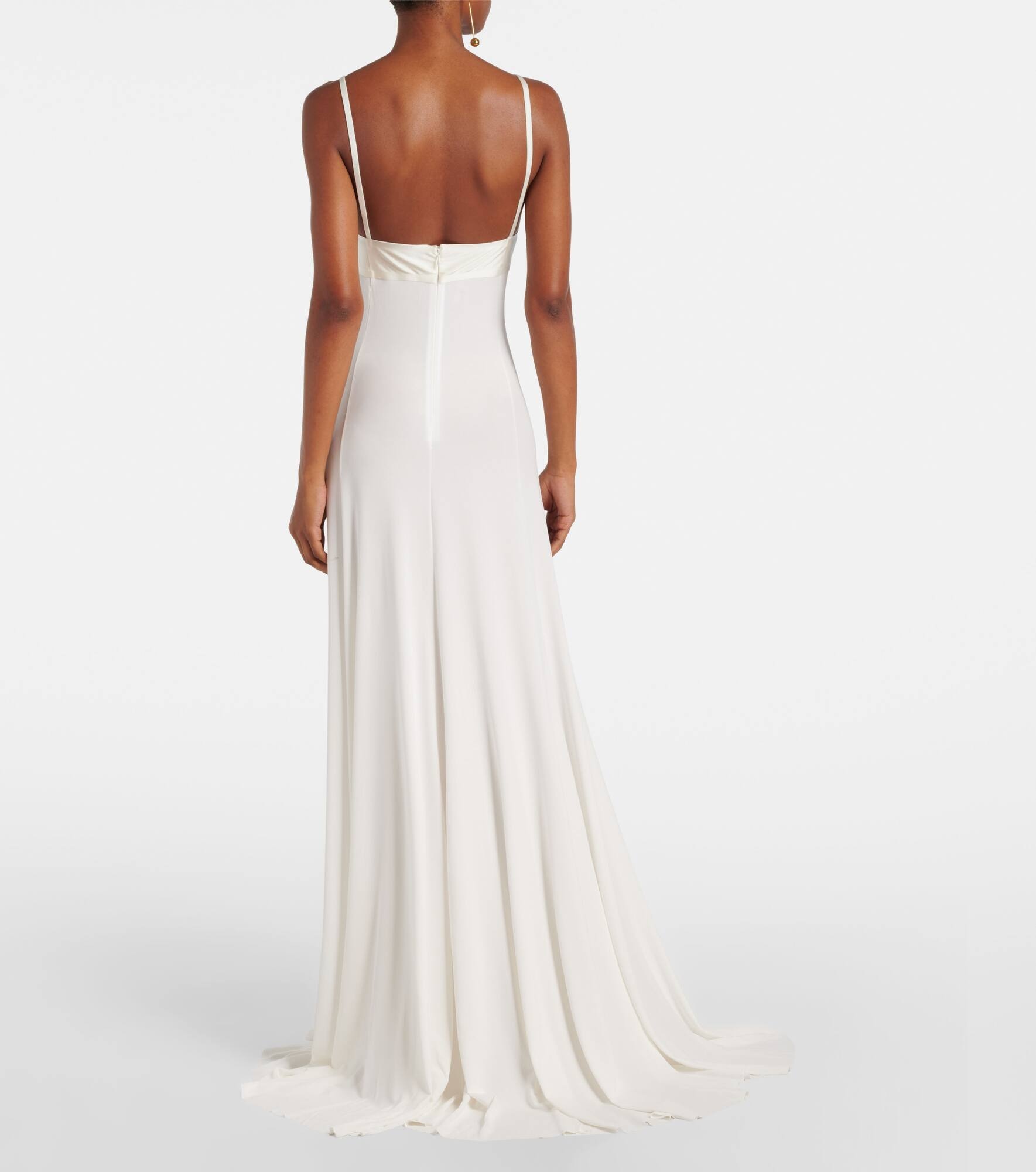 Spalla jersey gown - 3