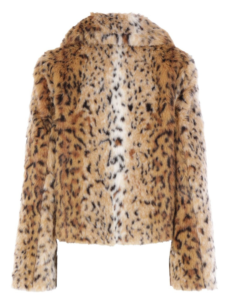 Max Mara animal-print jacket outlook