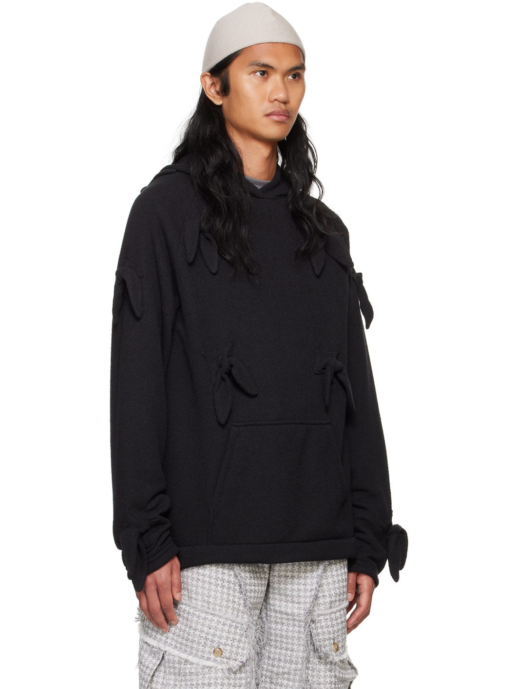 Black Star Knot Hoodie - 2