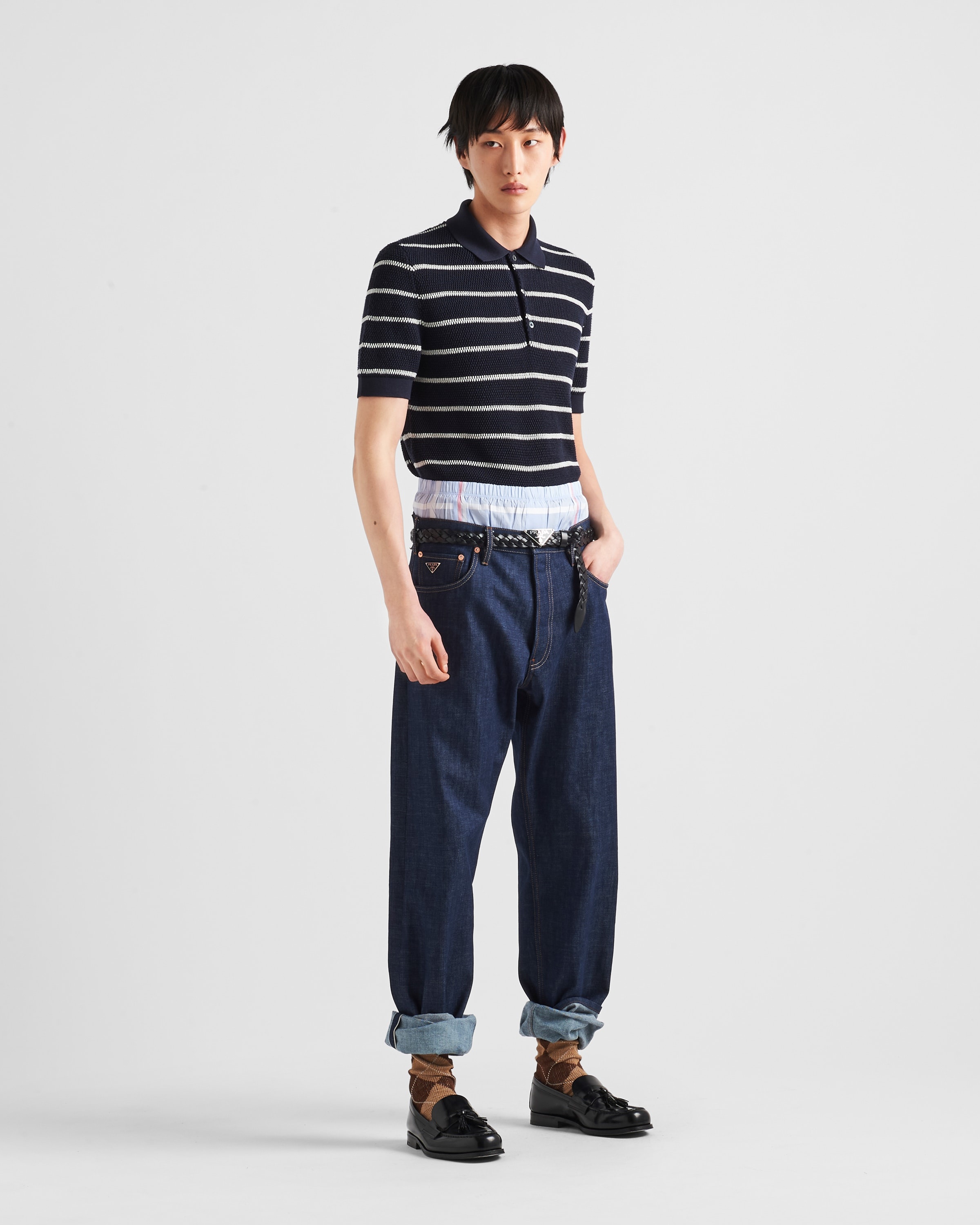 Silk polo shirt - 2
