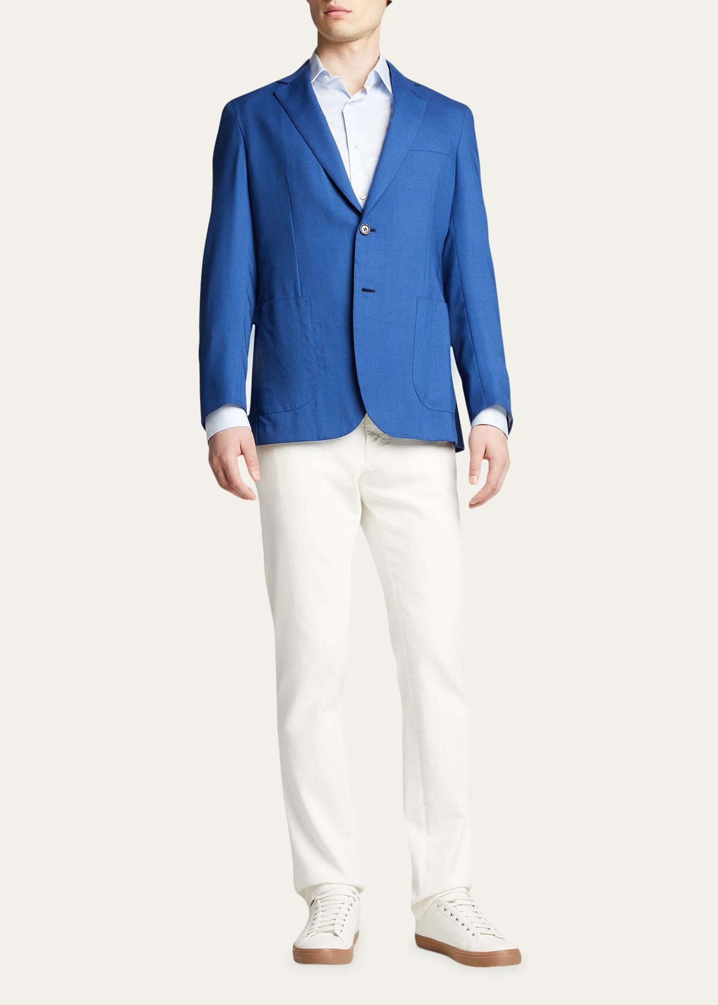 Men's Soft Cashmere Sport Jacket - 2