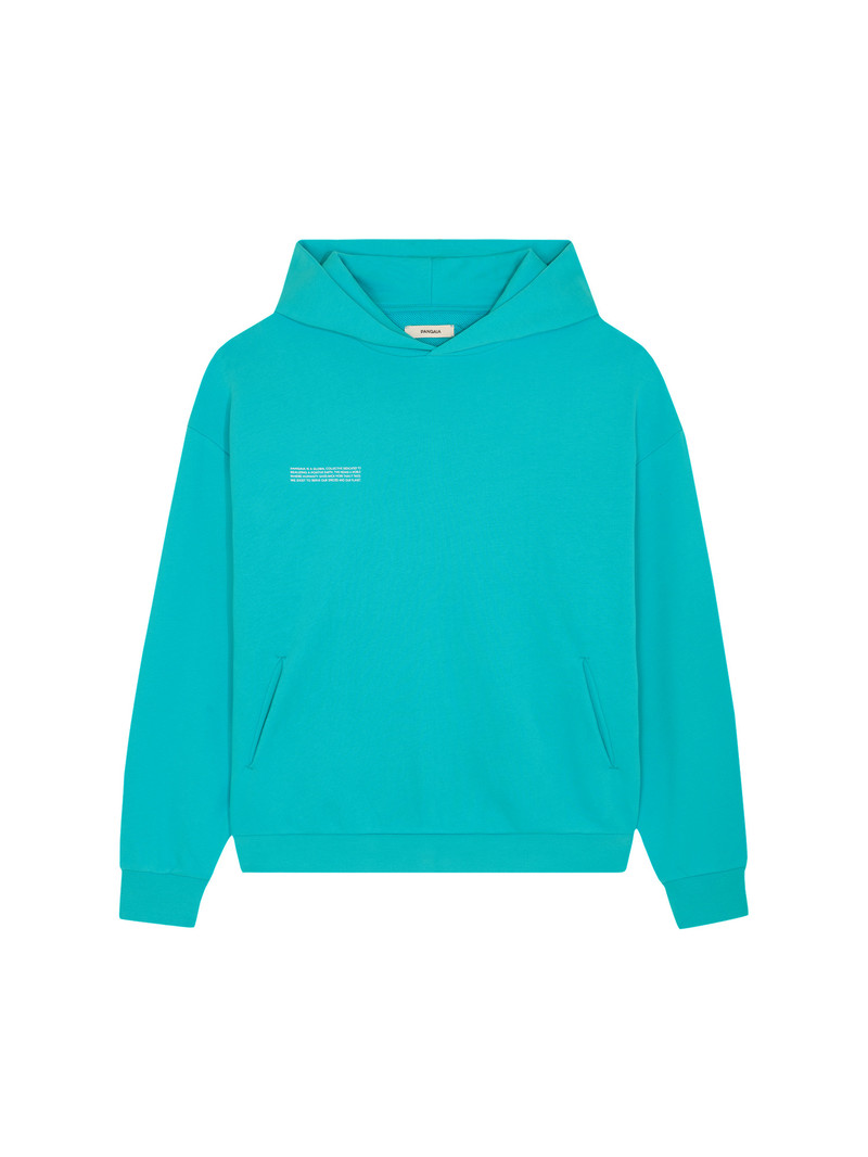 Mens 365 Midweight Hoodie - Ocean Turquoise 1