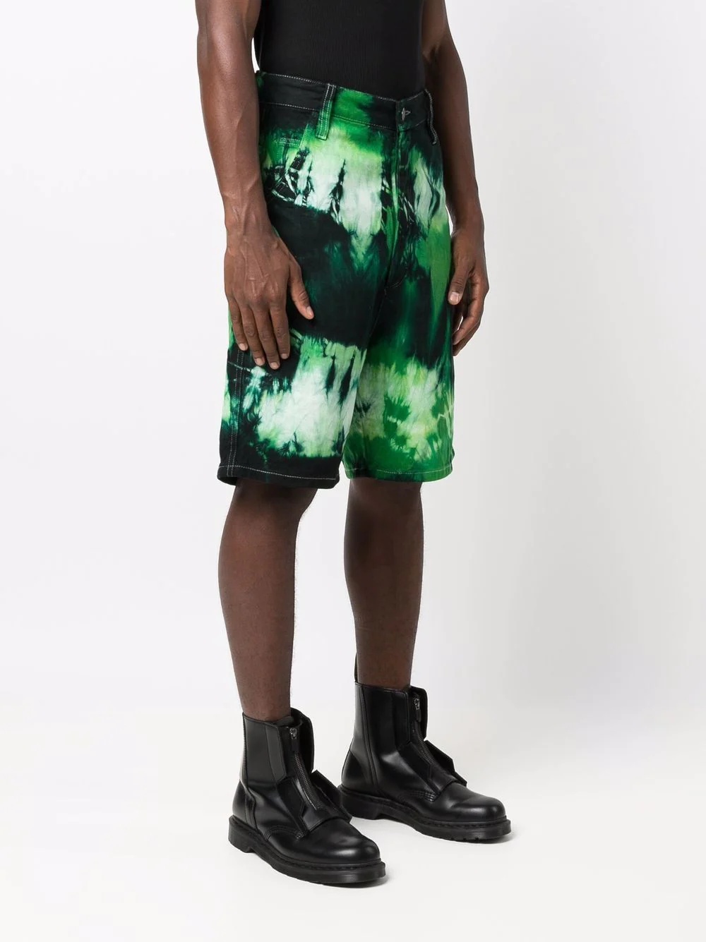 Alex fit tie-dye shorts - 4