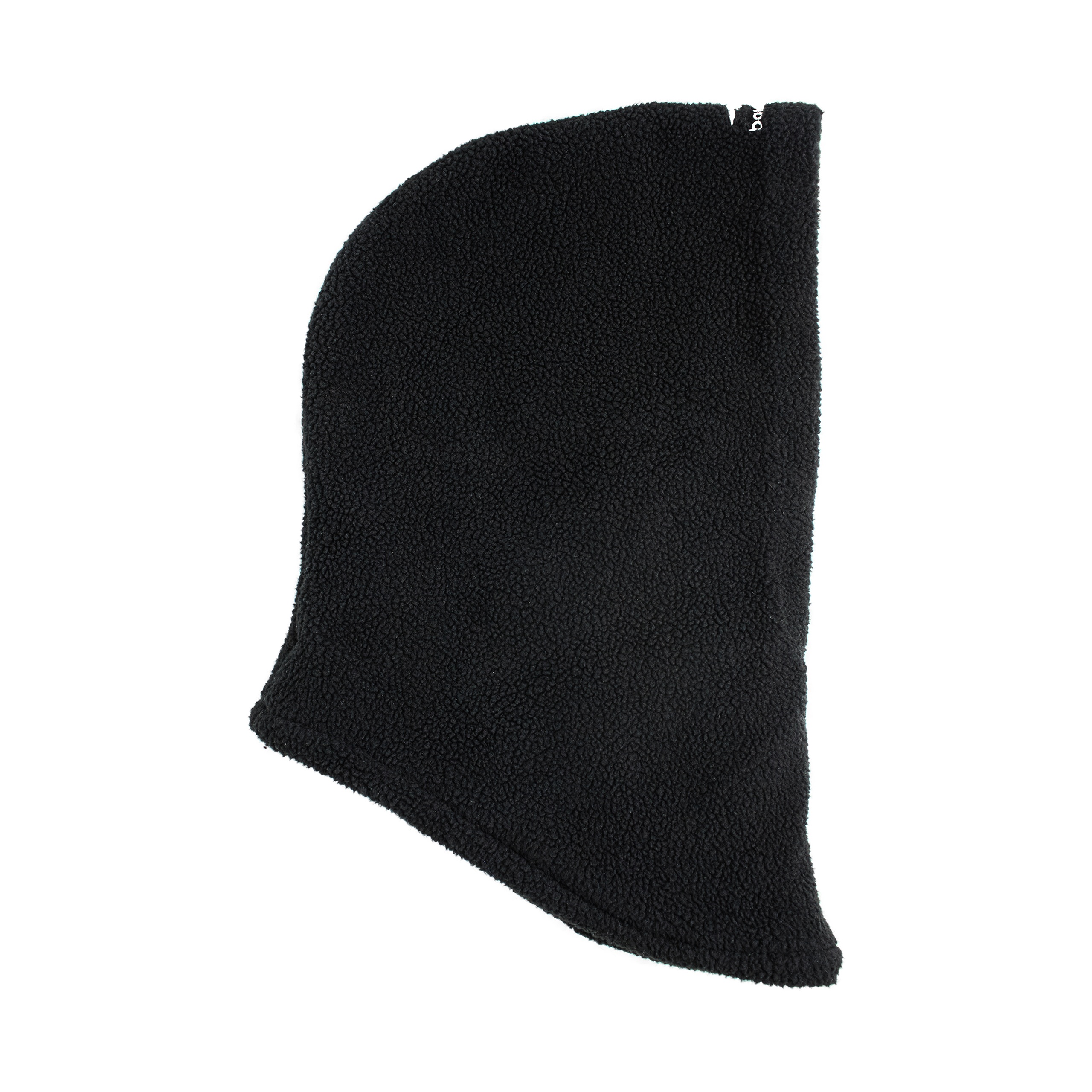 BLACK HOOD WITH LOGO - 3
