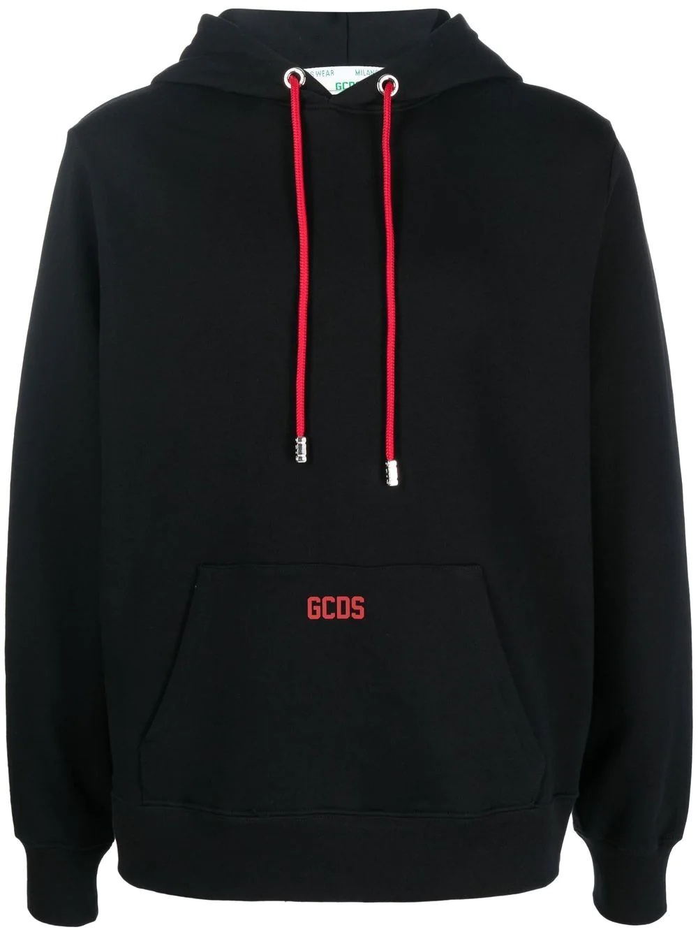 drawstring pullover hoodie - 1