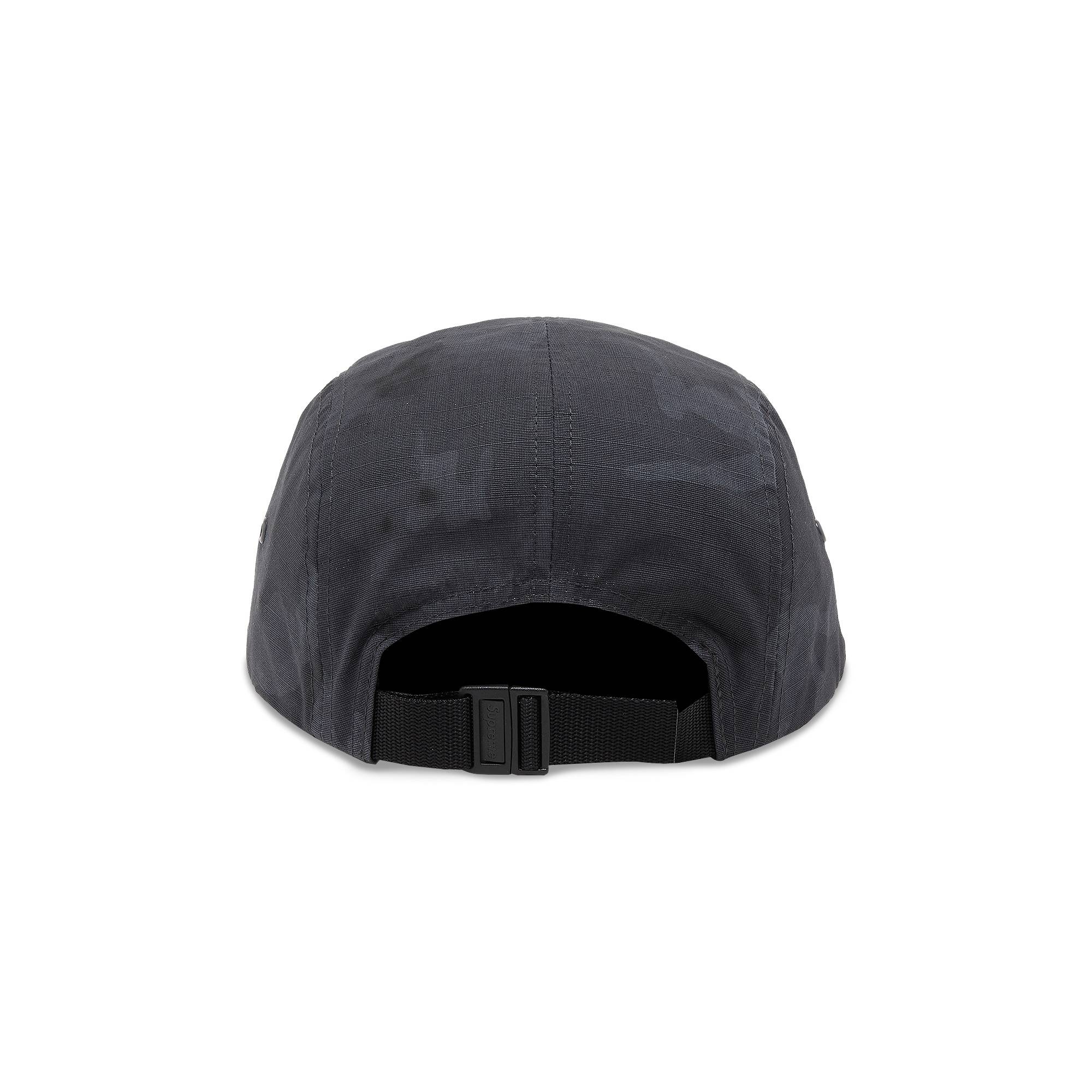 Supreme x Stone Island Reactive Ice Camo Camp Cap 'Black' - 4