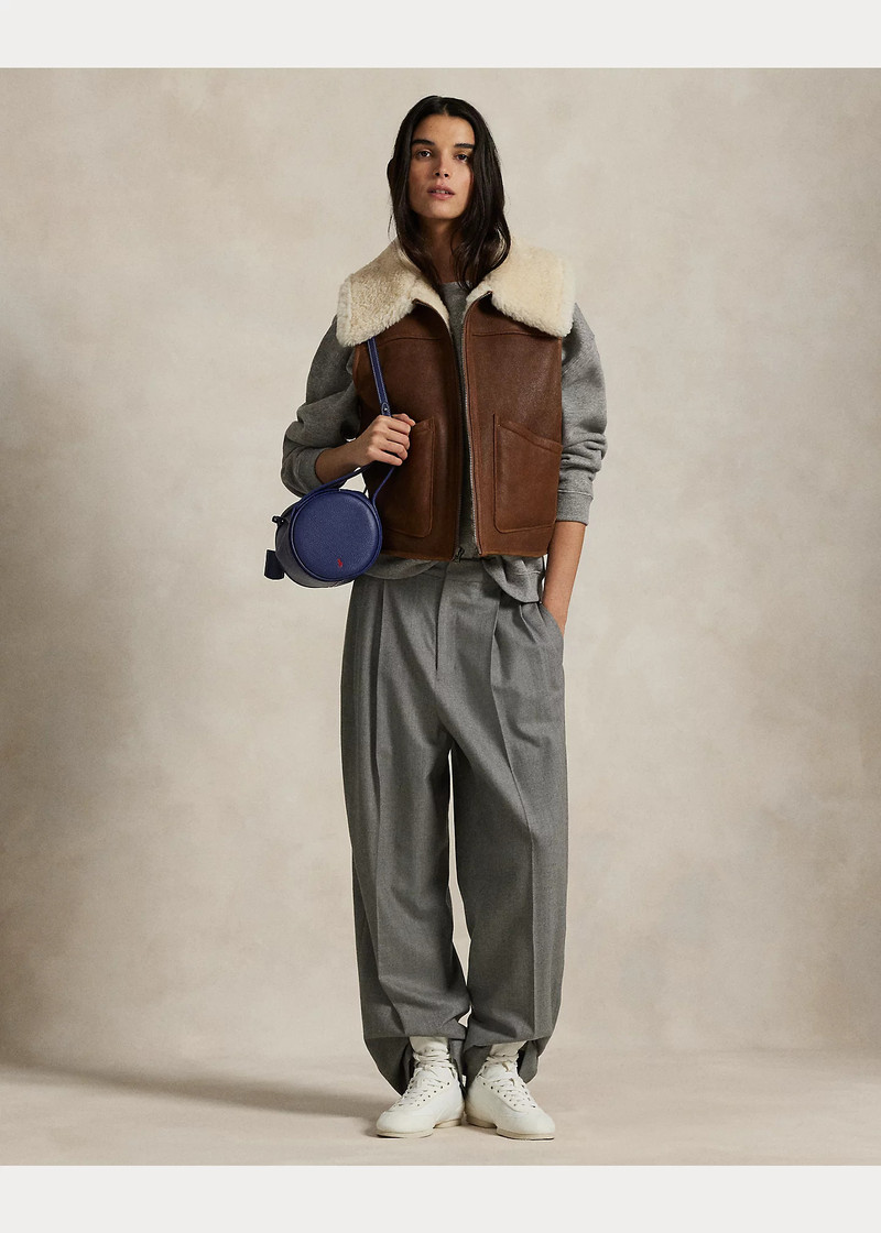 Shearling Full-Zip Vest 3