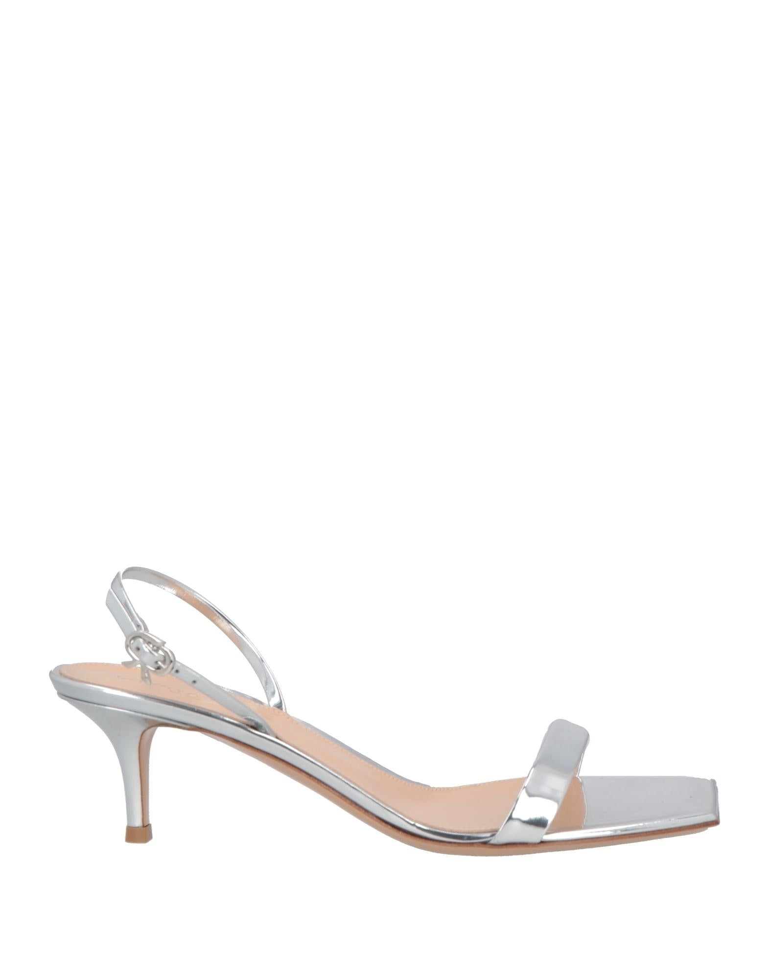 Silver Women's Sandals - 1