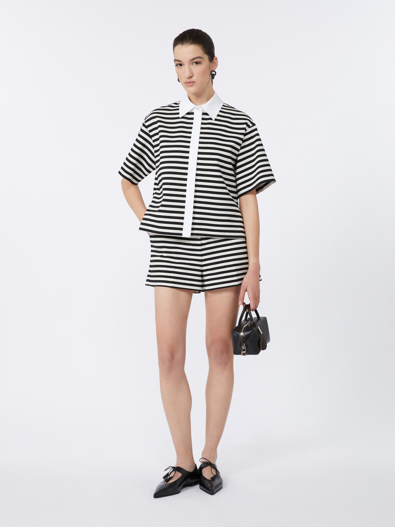 Max Mara WILSON Striped jersey shirt outlook