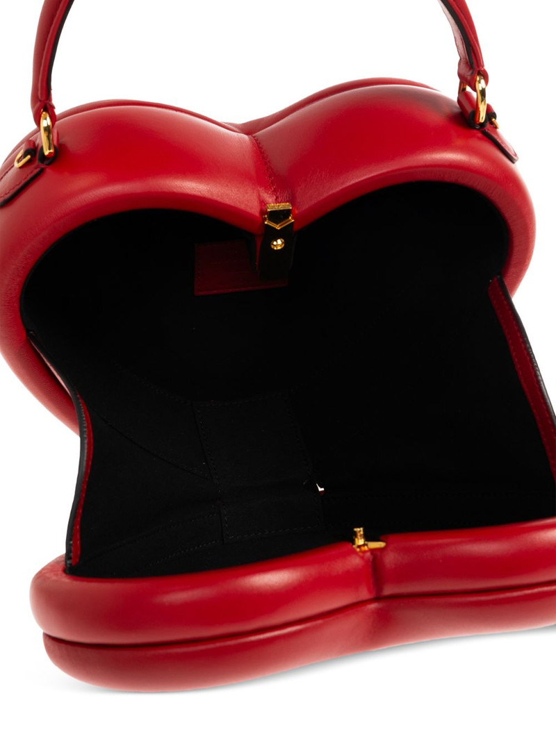 heart shaped top handle tote bag 5