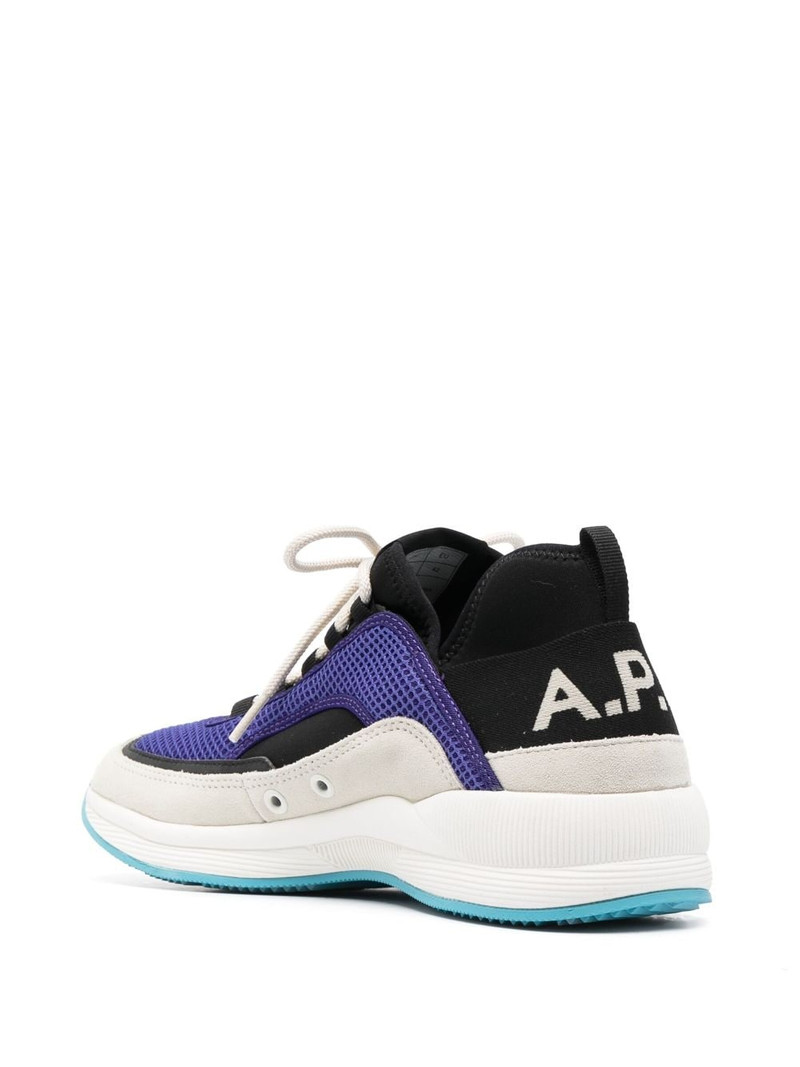 Run Around colour-block low-top sneakers 3