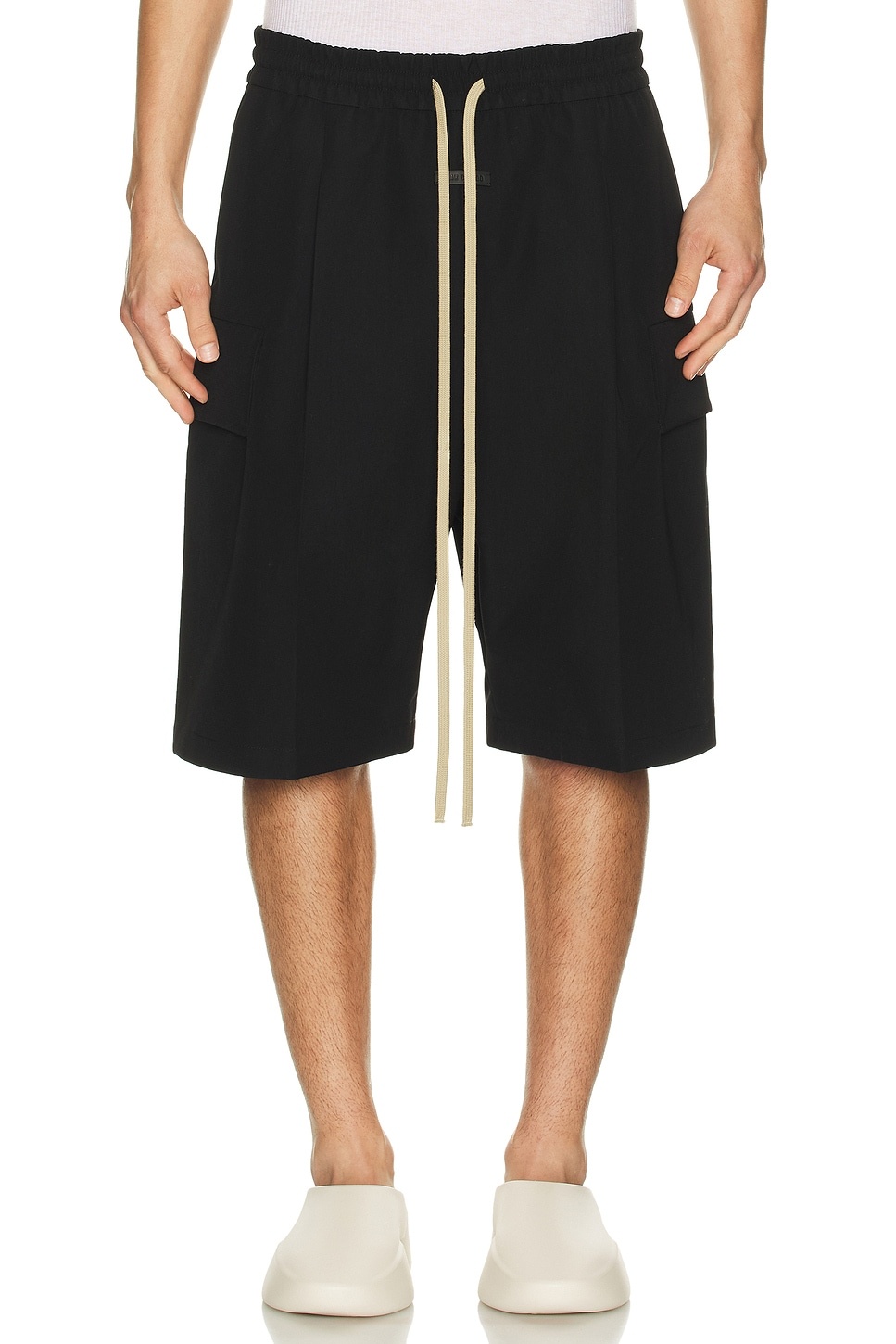 Wool Cotton Cargo Short - 5