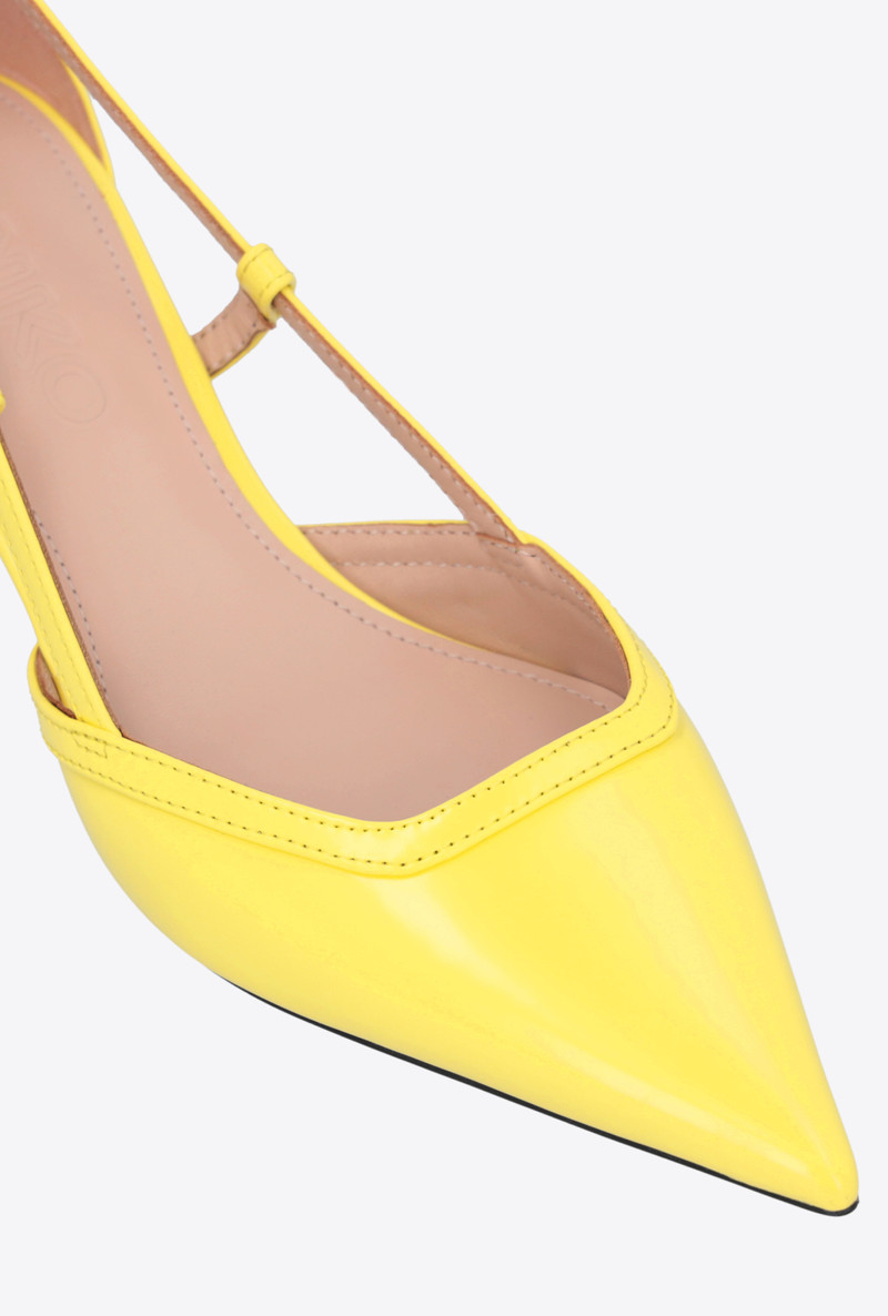 BRUSHED LEATHER PUMPS 4