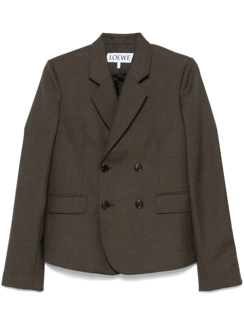 Loewe Women Wool Double-Breasted Jacket - 1