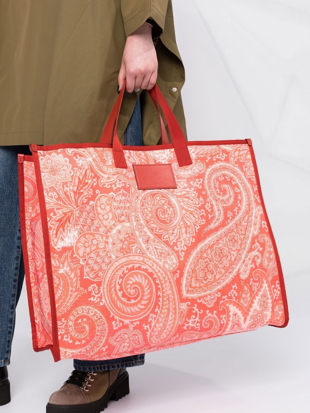 paisley-print tote bag - 2