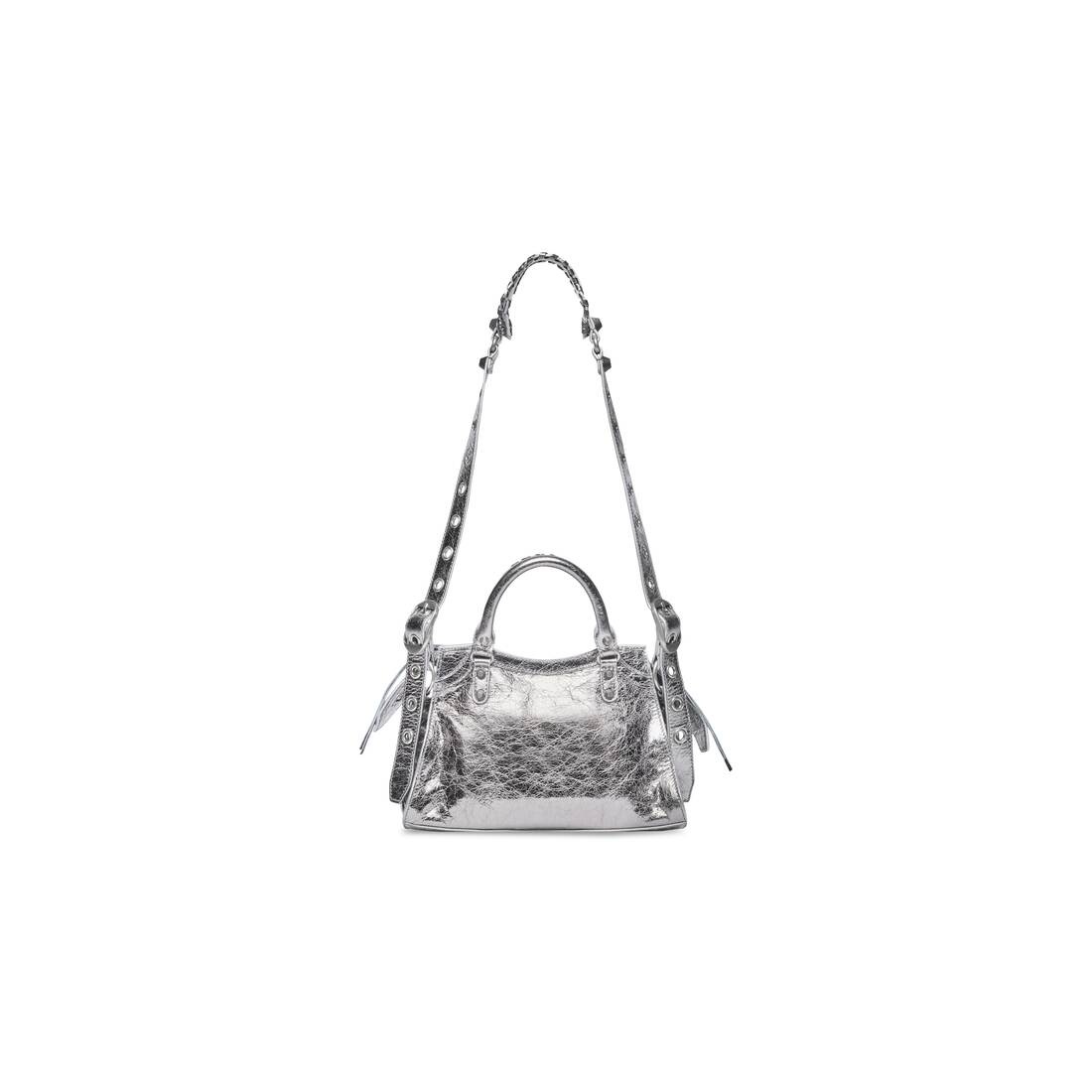 Women's Neo Cagole Xs Handbag Metallized  in Silver - 4