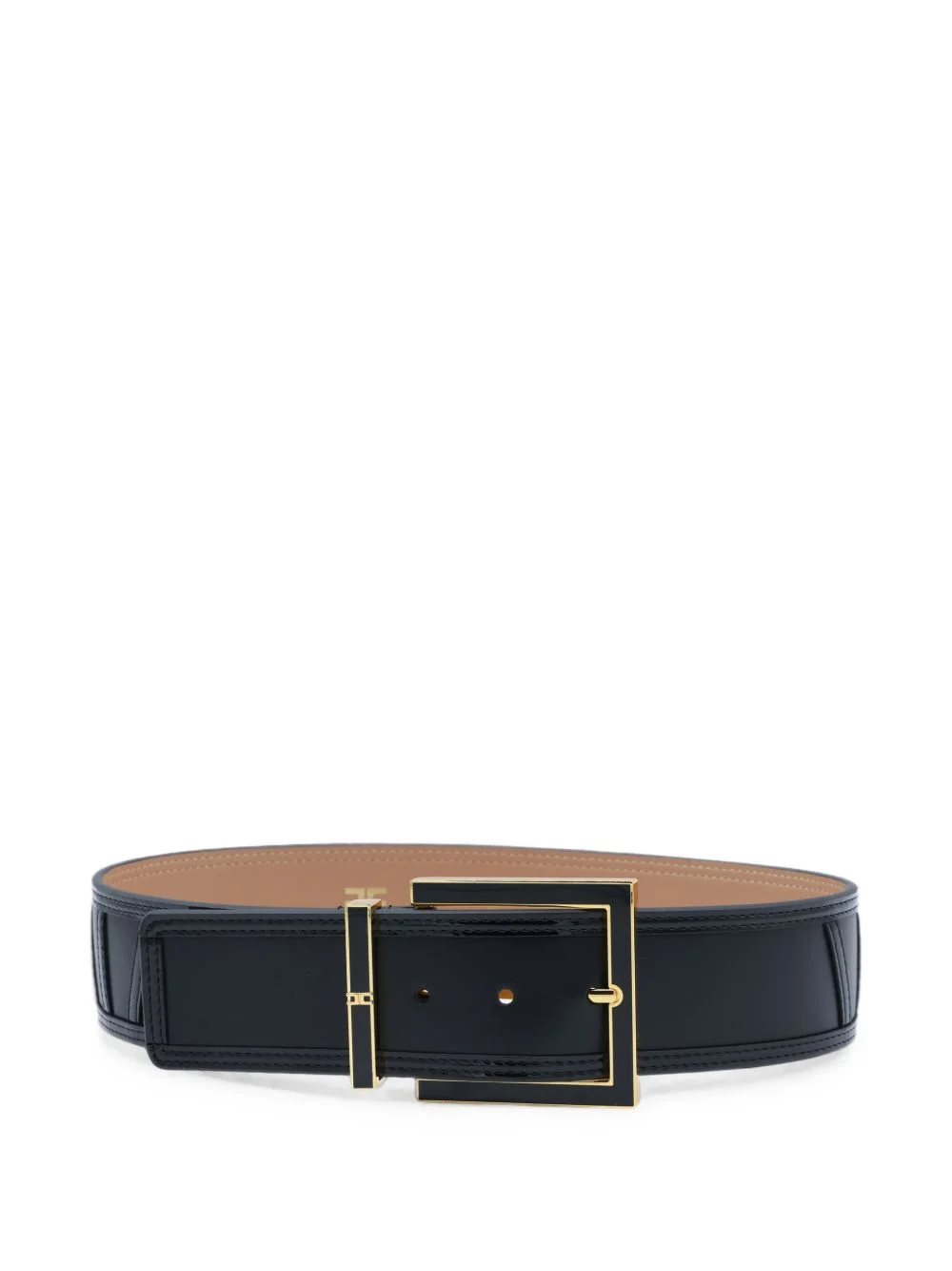 belt with enamelled buckle - 1