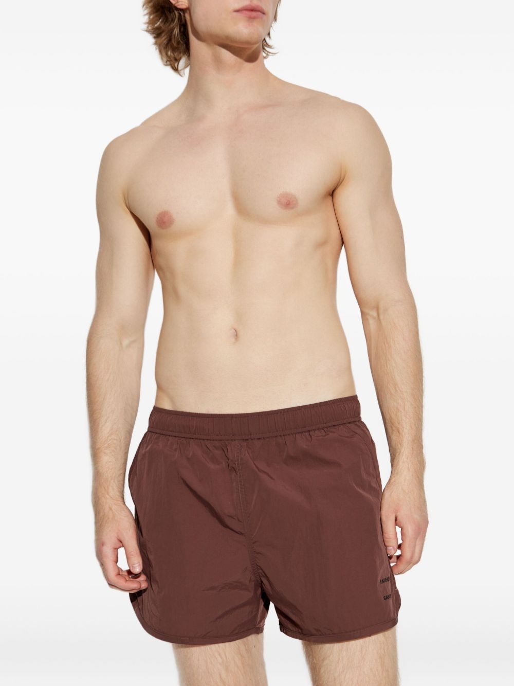 Joel elasticated-waistband swim shorts - 2