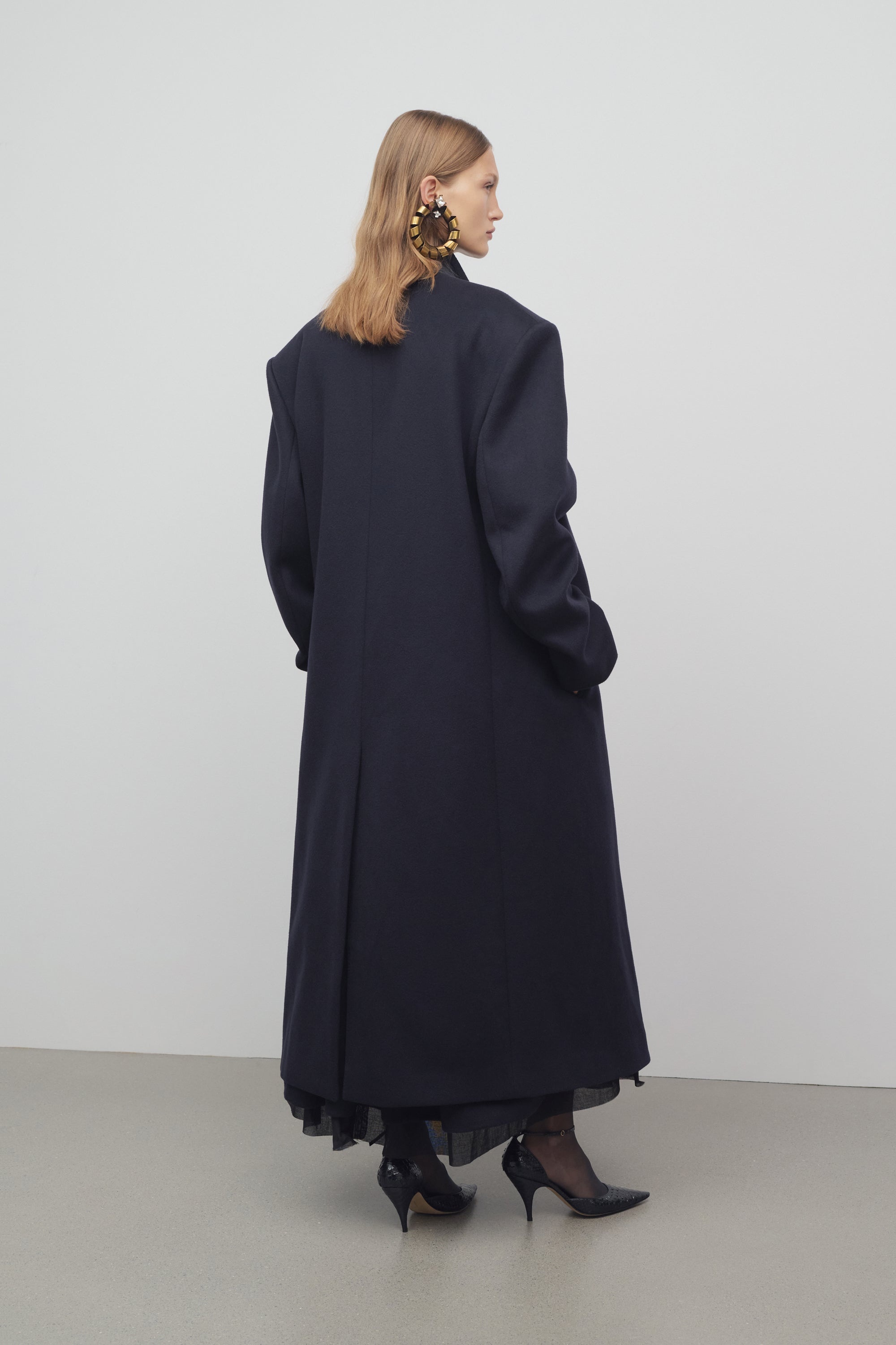 Harisi Coat in Cashmere - 5