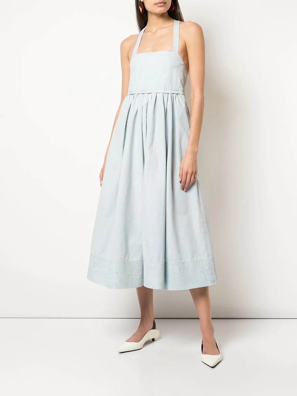 Apron midi dress - 2