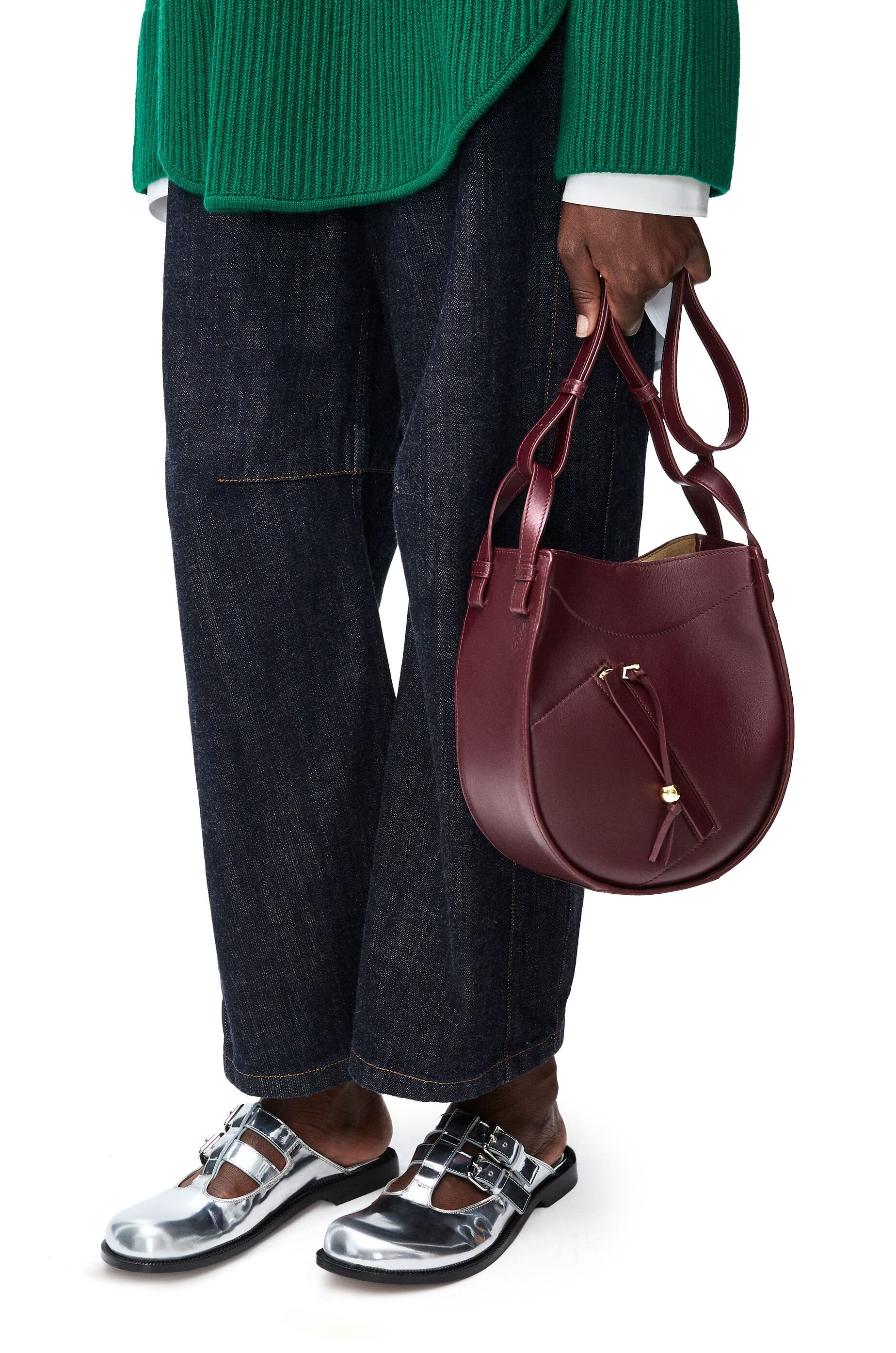 Hammock Slice bag in shiny calfskin - 2