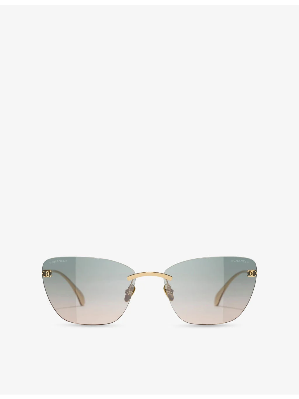 CH4286T Cat Eye-Frame Titanium Sunglasses - 1