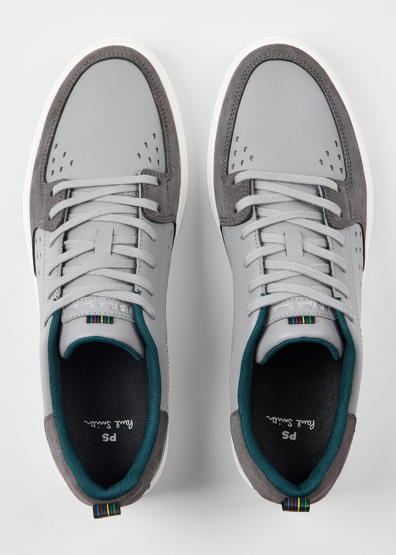 Grey Panel 'Cosmo' Trainers 5