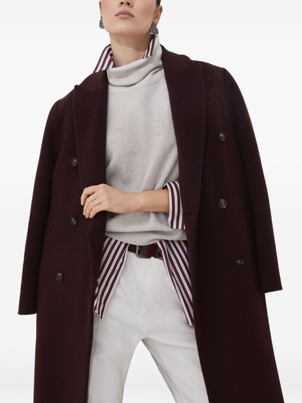 double-breasted coat - 5