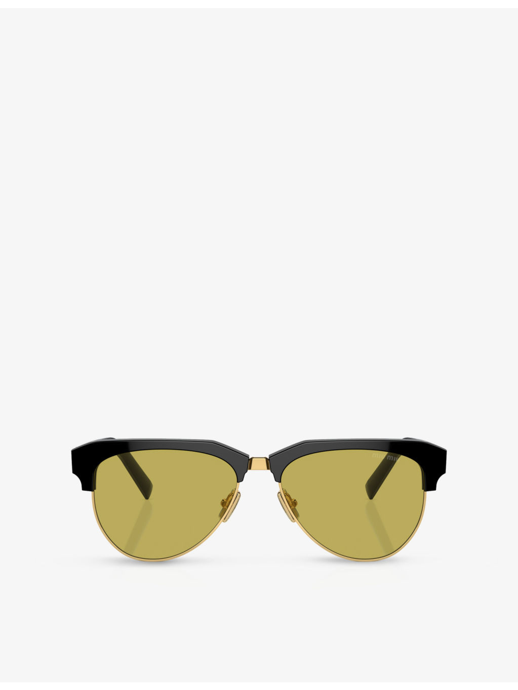 MU 09ZS pilot-frame acetate sunglasses - 1