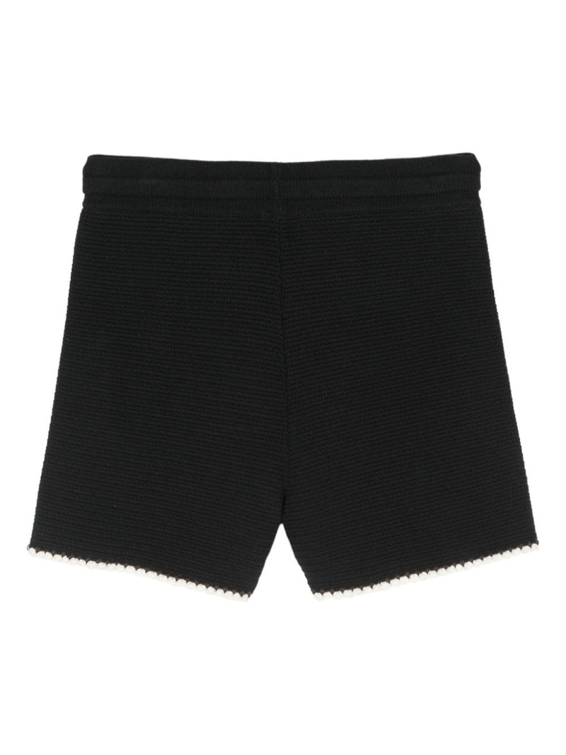 Jil Sander knitted cotton shorts outlook