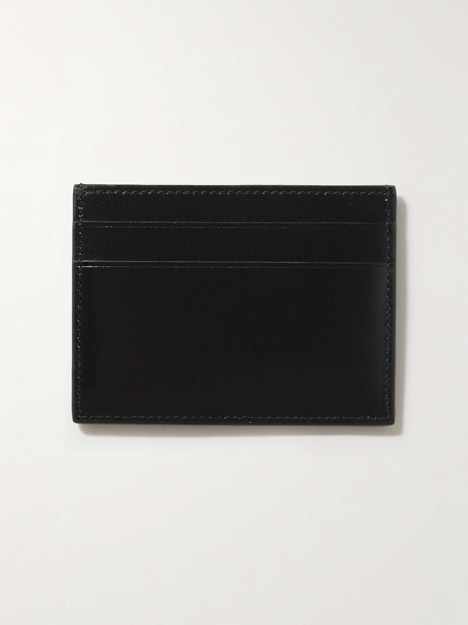 Logo-Debossed Leather Cardholder - 3