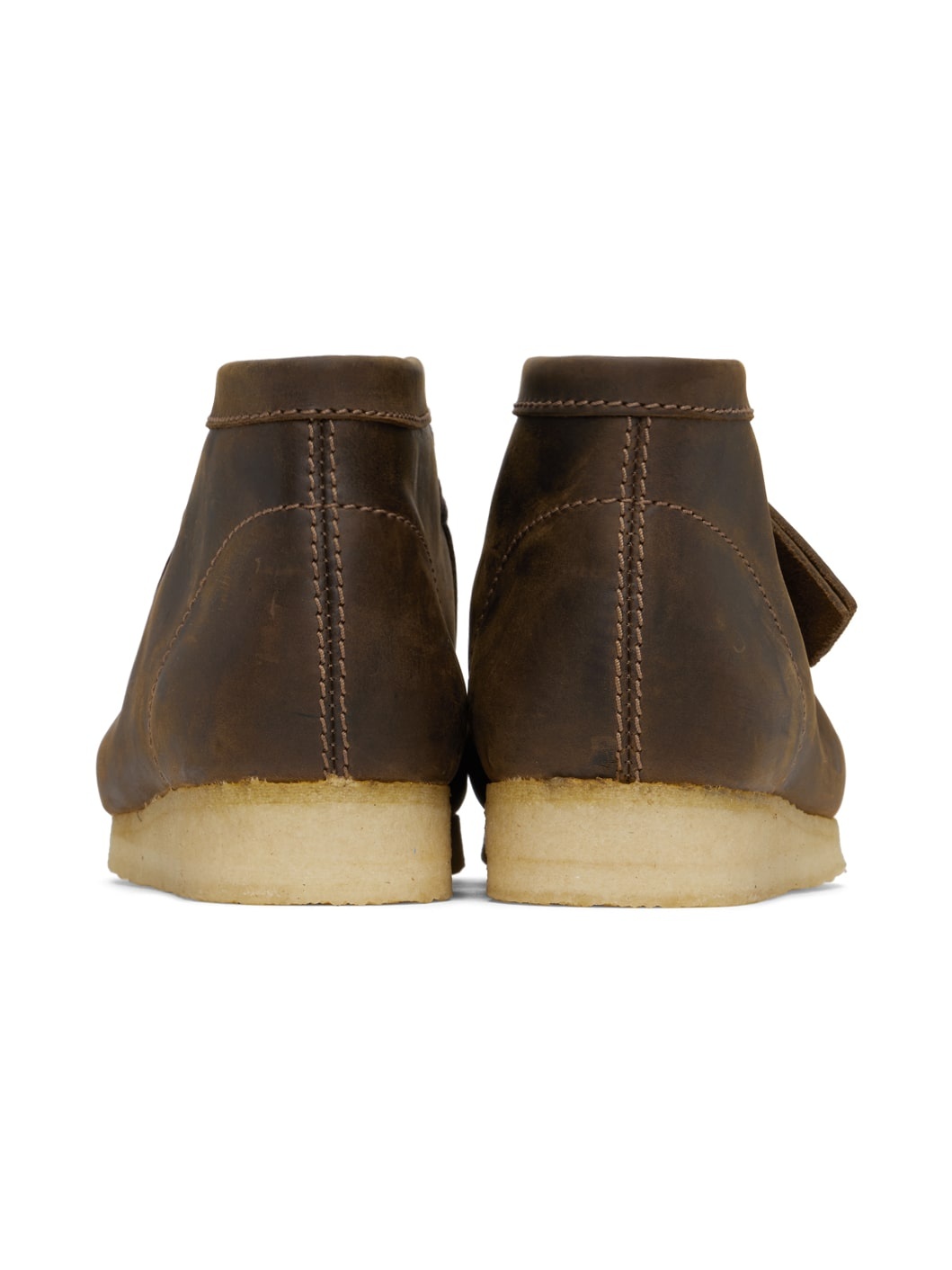 Brown Wallabee Boots - 2
