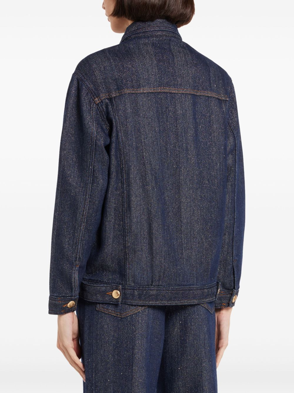 Shine denim jacket - 4