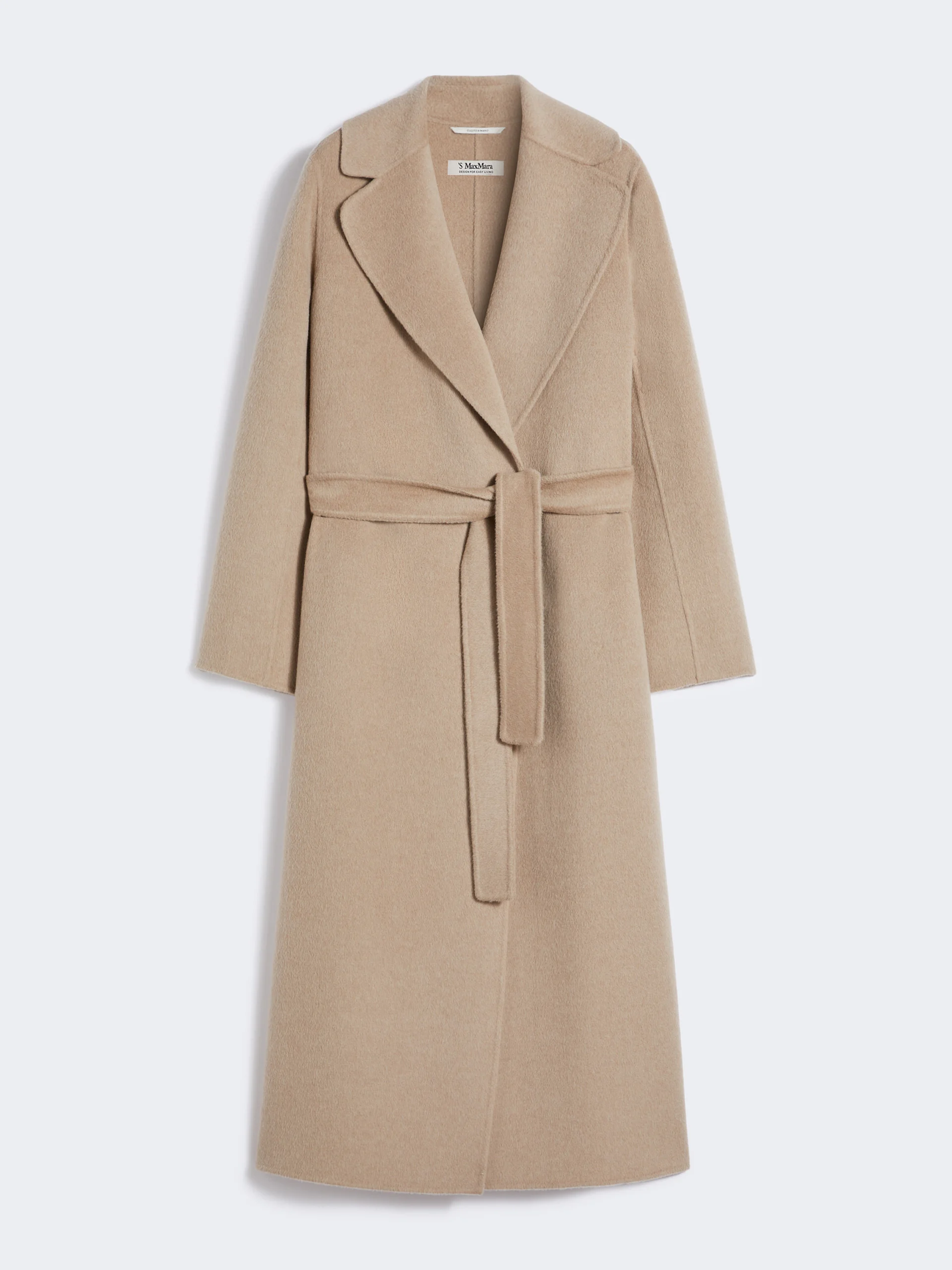 PAOLA Wool and cashmere coat with belt - 1