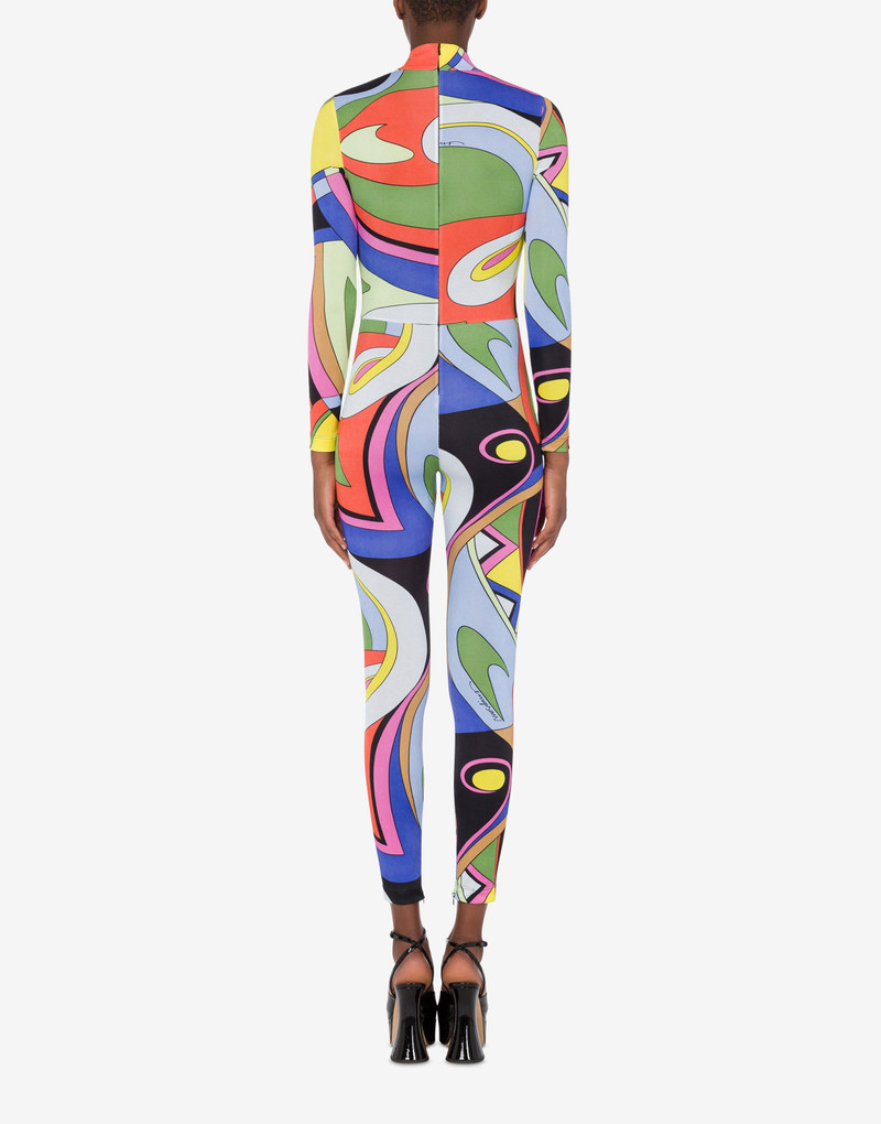 MULTICOLOUR PRINT JERSEY JUMPSUIT 3