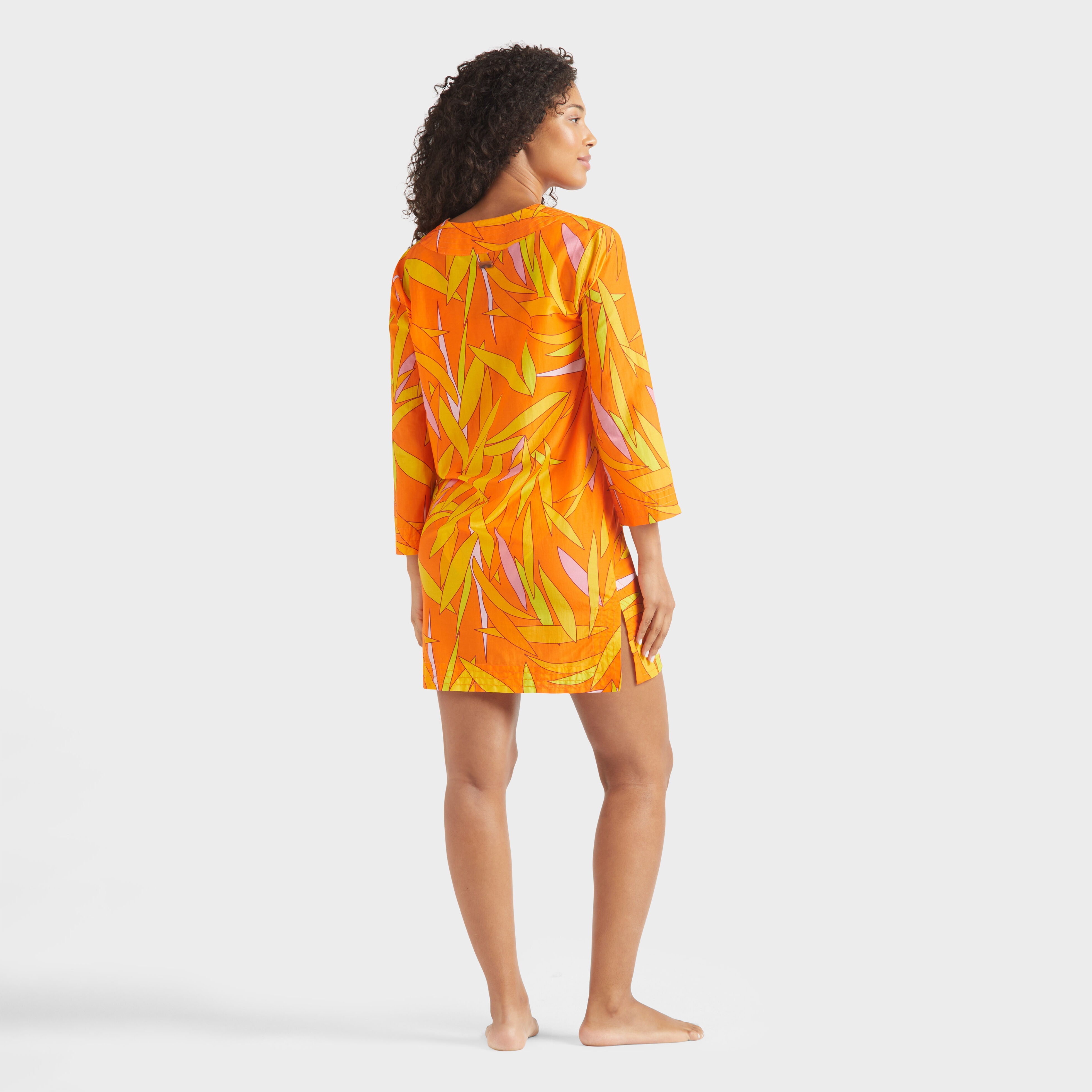 Women Cotton and Silk Kaftan Madrague - 4